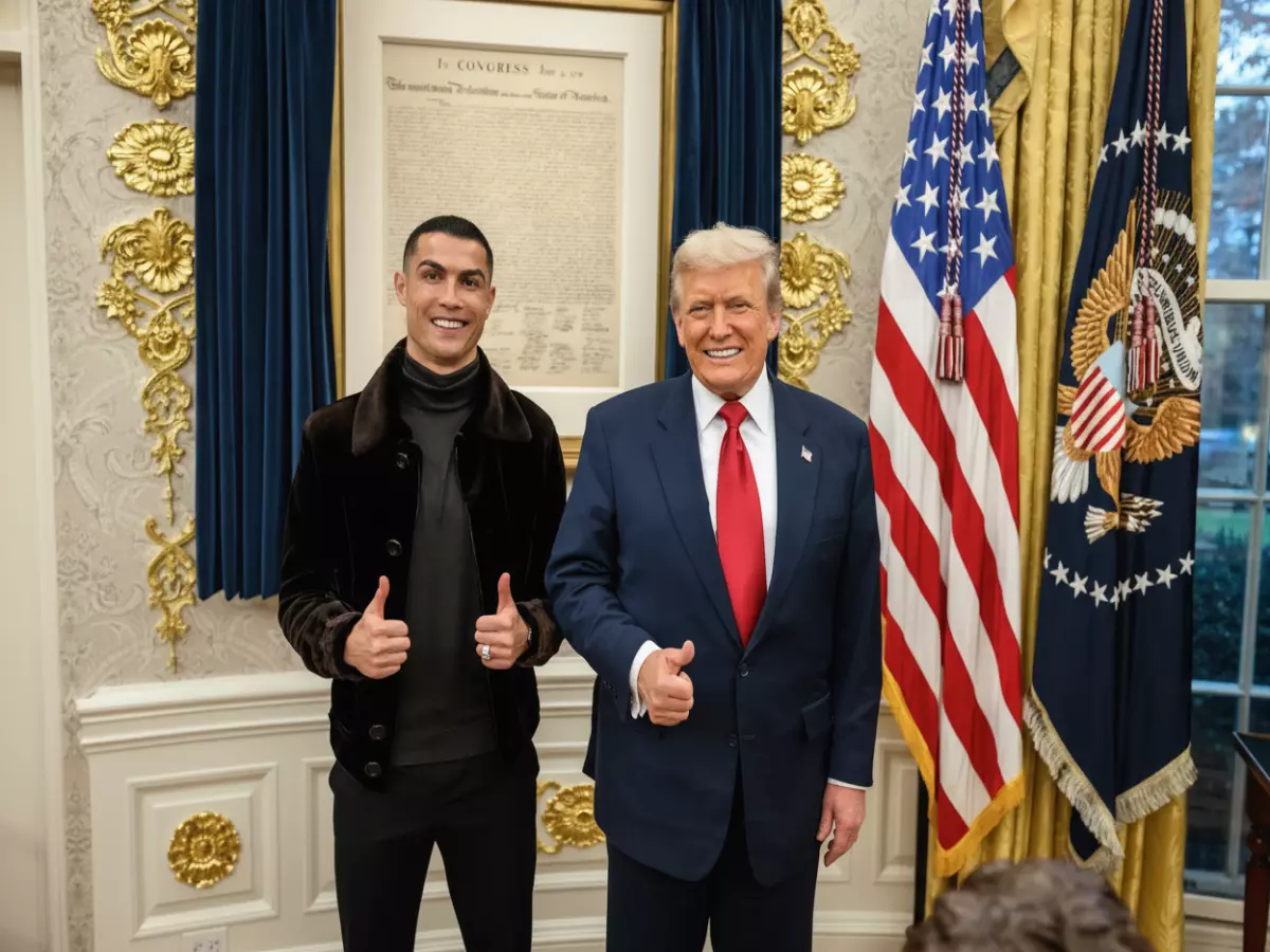 عاجل: ترامب يستقبل رونالدو في البيت الأبيض... والنجم البرتغالي يفاجئ الجميع برد فعله!