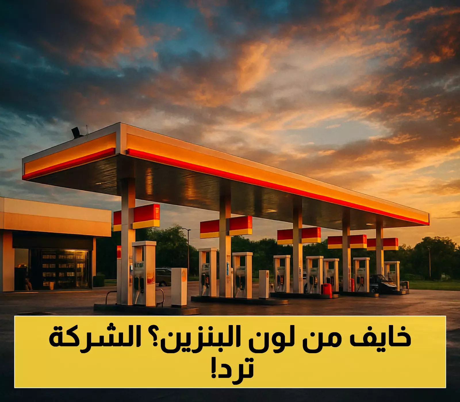 قرار رسمي: لا تقلق من اختلاف لون البنزين وجودته ثابتة