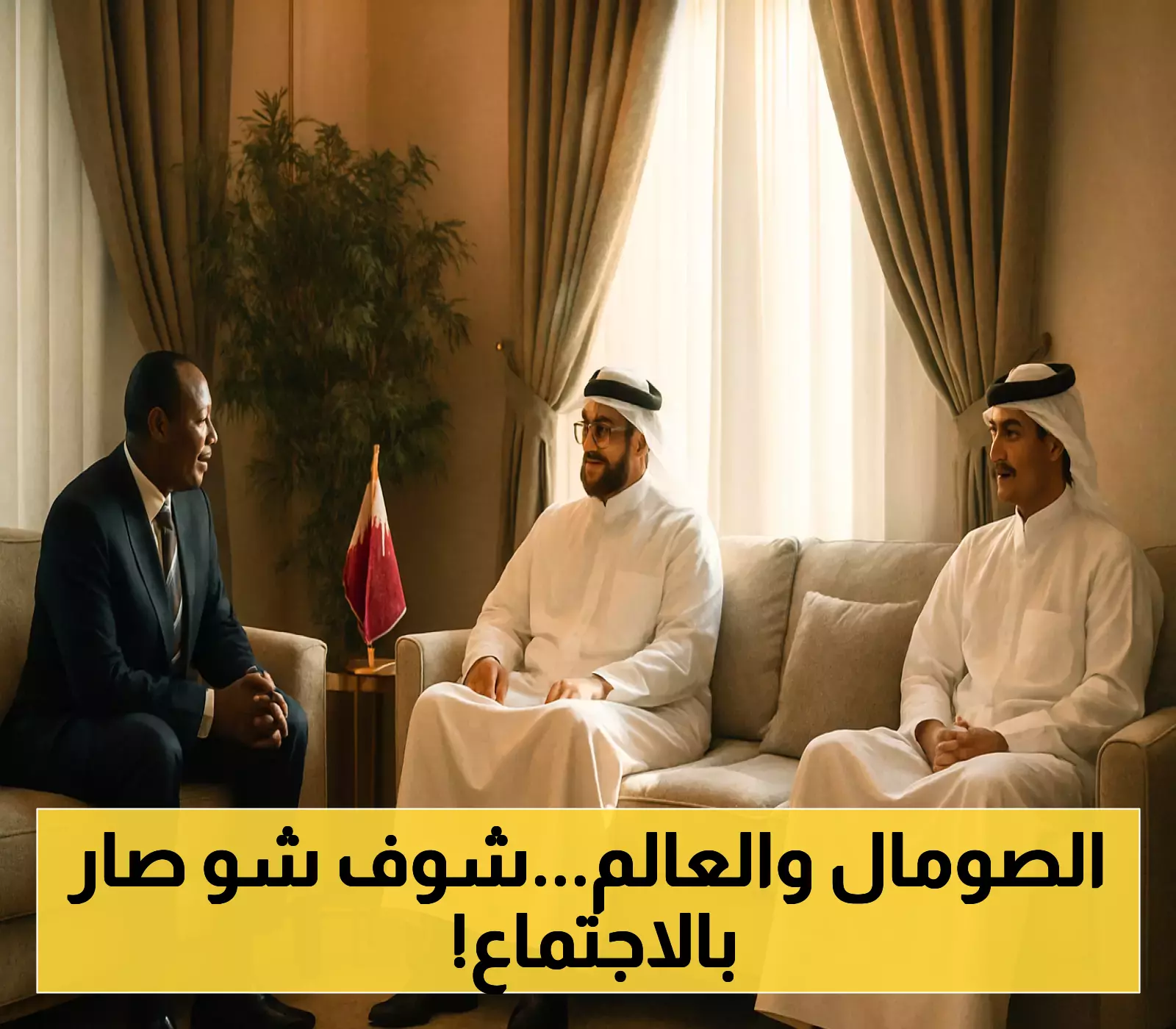 لقاء رسمي بين وزيري الدولة والخارجية الصومالي لتعزيز التعاون الدولي