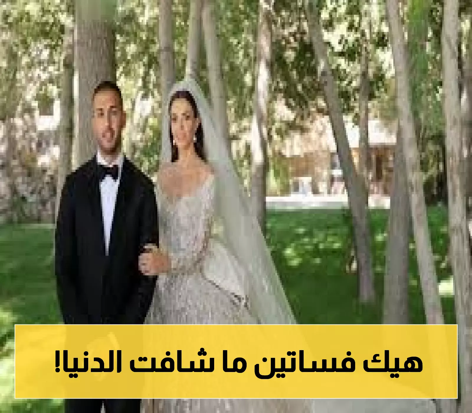 حصري: فستانان خلّابان يسرقان الأضواء في حفل زفاف نجل إيلي صعب