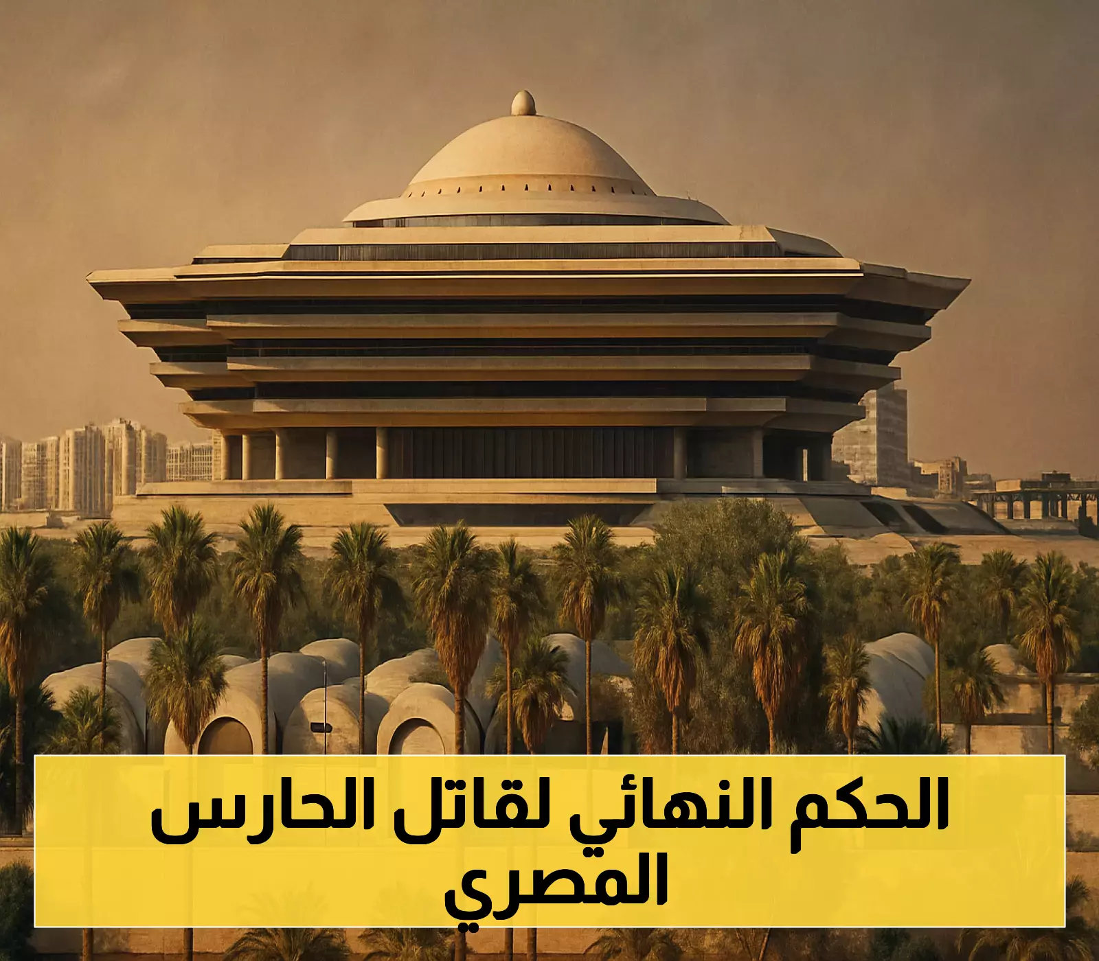 قرار قضائي حاسم: إعدام مصري لقتله حارس مستودع في سطو مسلح