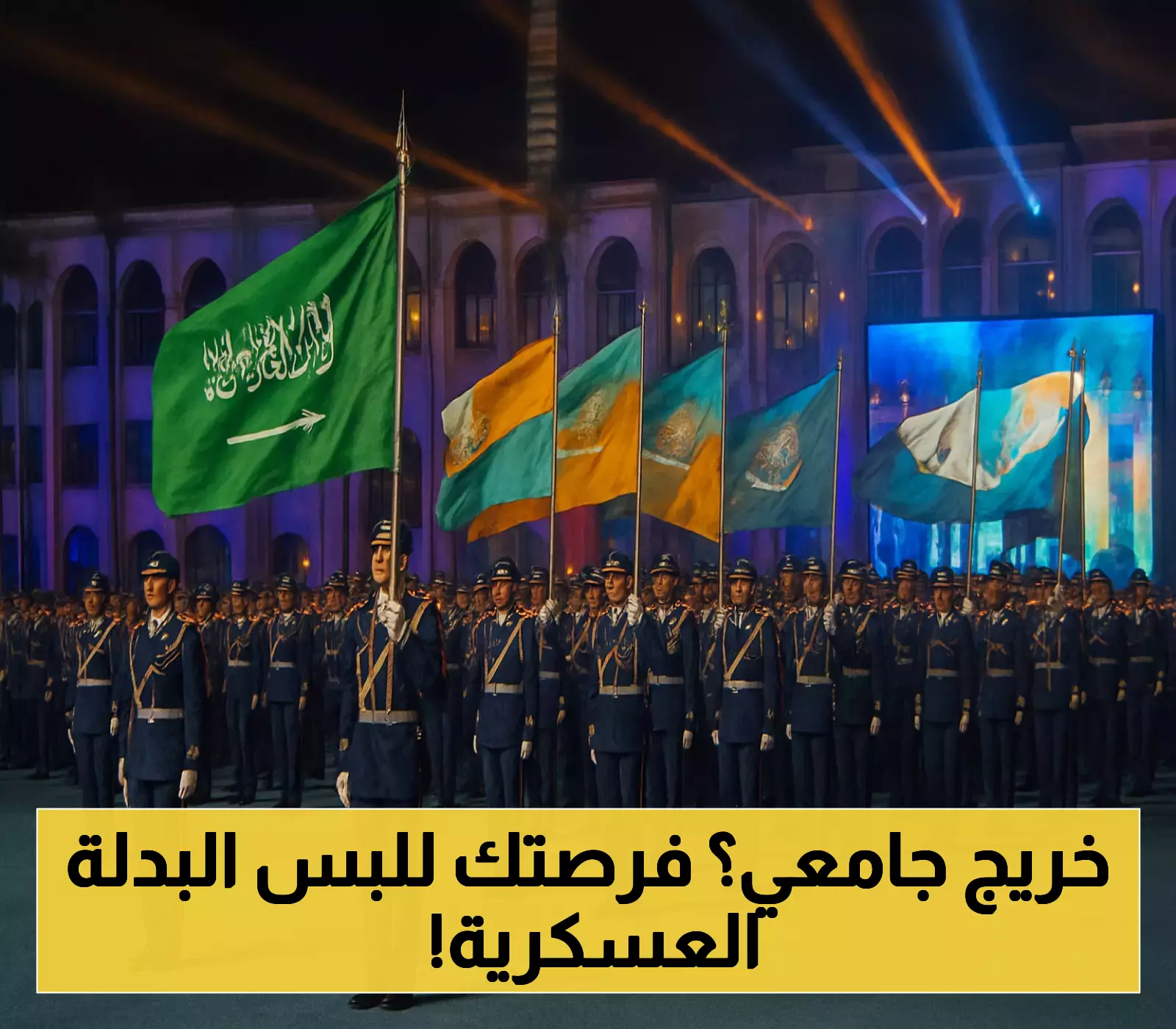 فتح باب التقديم لتأهيل الضباط الجامعيين بكلية الملك خالد العسكرية: التفاصيل والمواعيد
