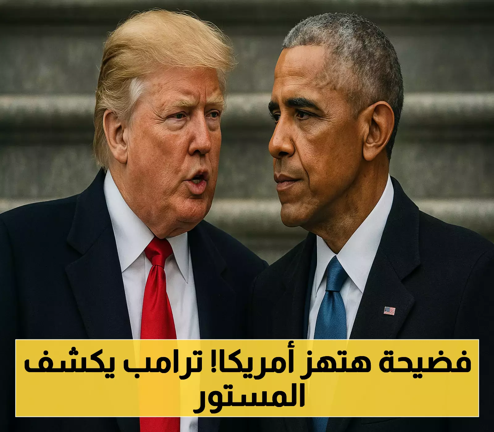 ترامب يعلن: اتهام أوباما بالخيانة ودعوات للمحاكمة
