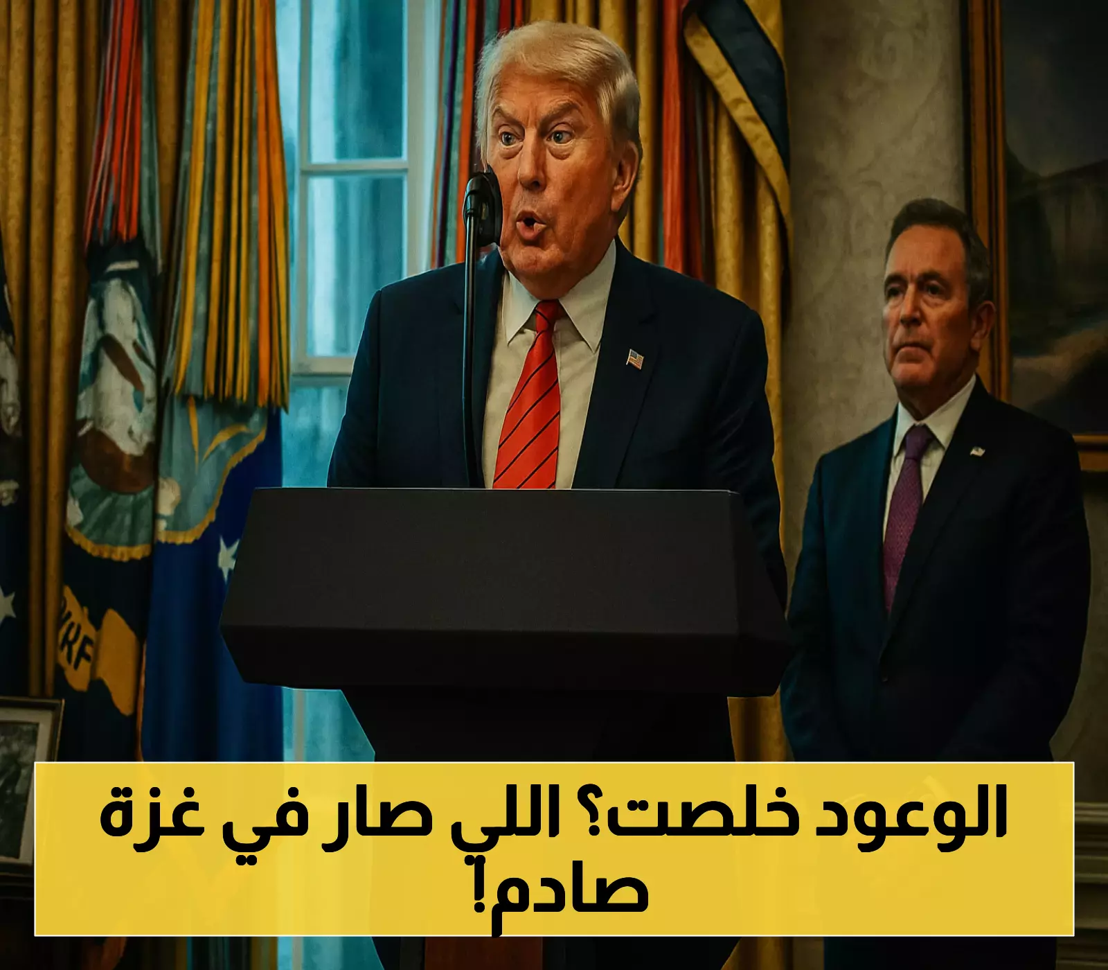 بعد 5 ساعات في غزة.. مبعوث ترامب يعد بخطة إغاثة والرئيس يصف الوضع بـ"المروع"