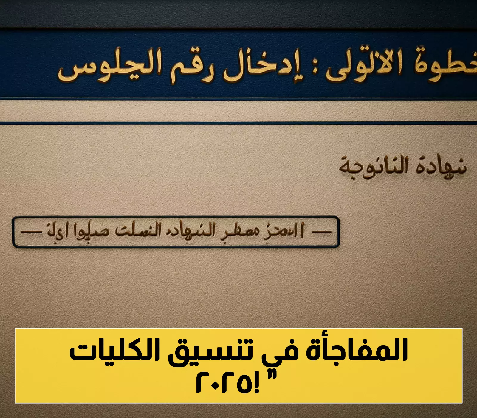 بأقل من المتوقع.. تعرف على الحدود الدنيا للقبول بكليات المرحلة الأولى 2025