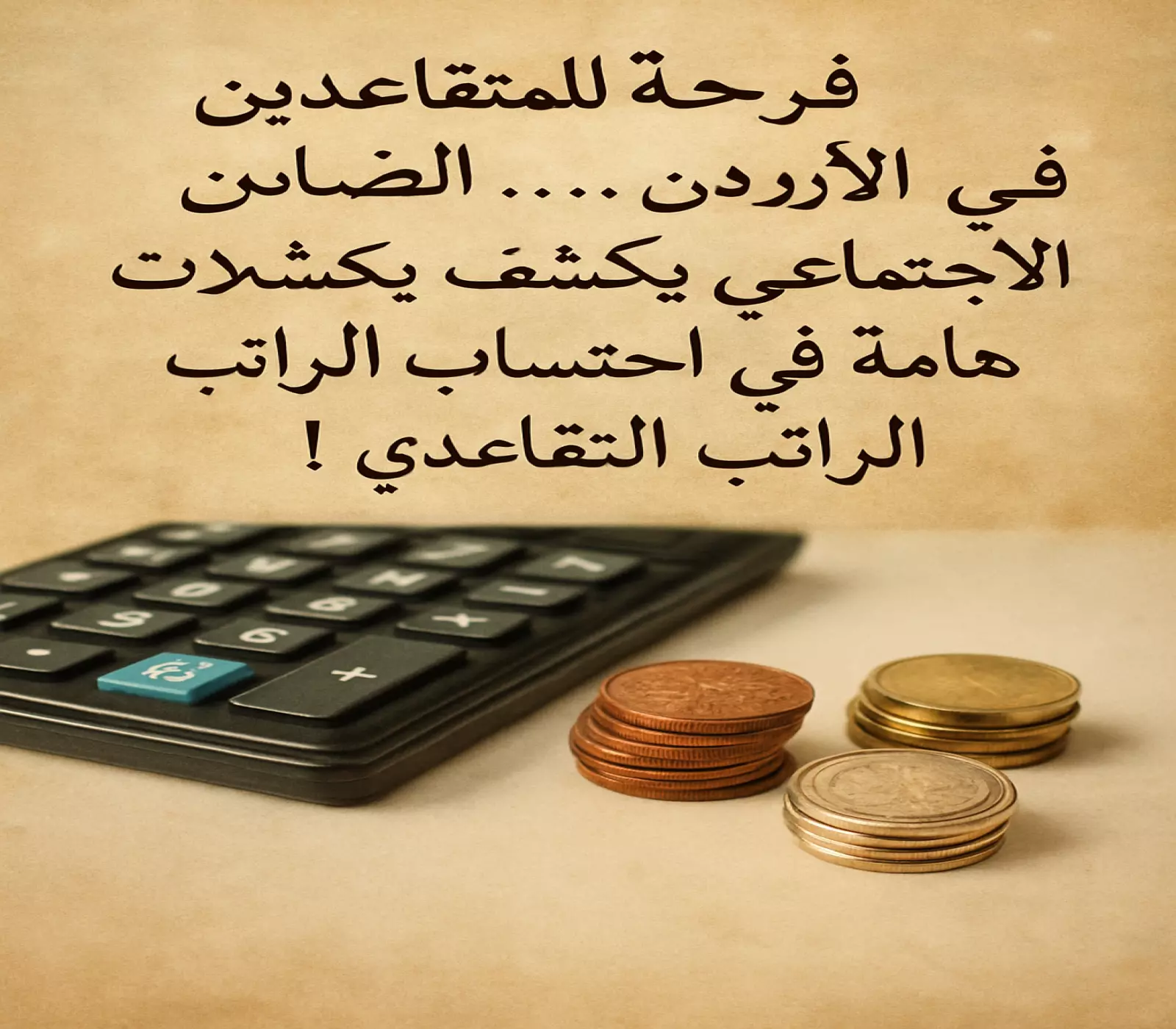 تعرف على التعديلات الجديدة في احتساب الراتب التقاعدي من الضمان الاجتماعي الأردني!