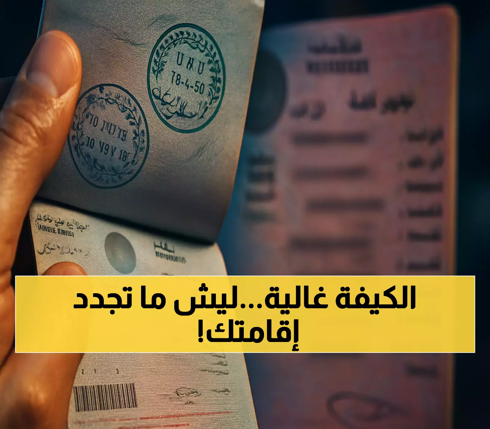 إعلان: غرامات جديدة تصل إلى 50,000 ريال للمقيمين المتأخرين عن تجديد الإقامة