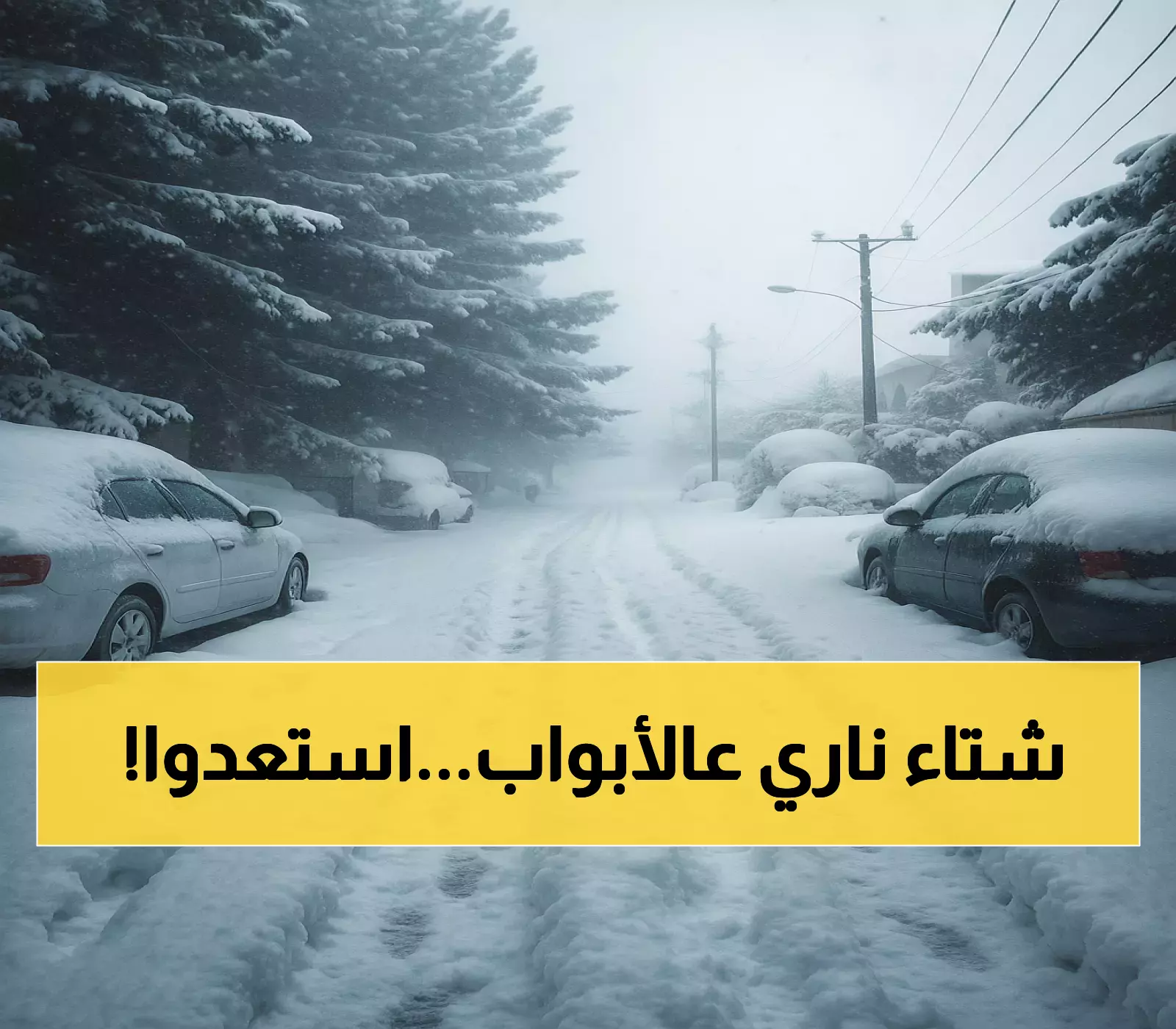 شاهد: الثلوج في طريقها إلى الأردن قريباً!