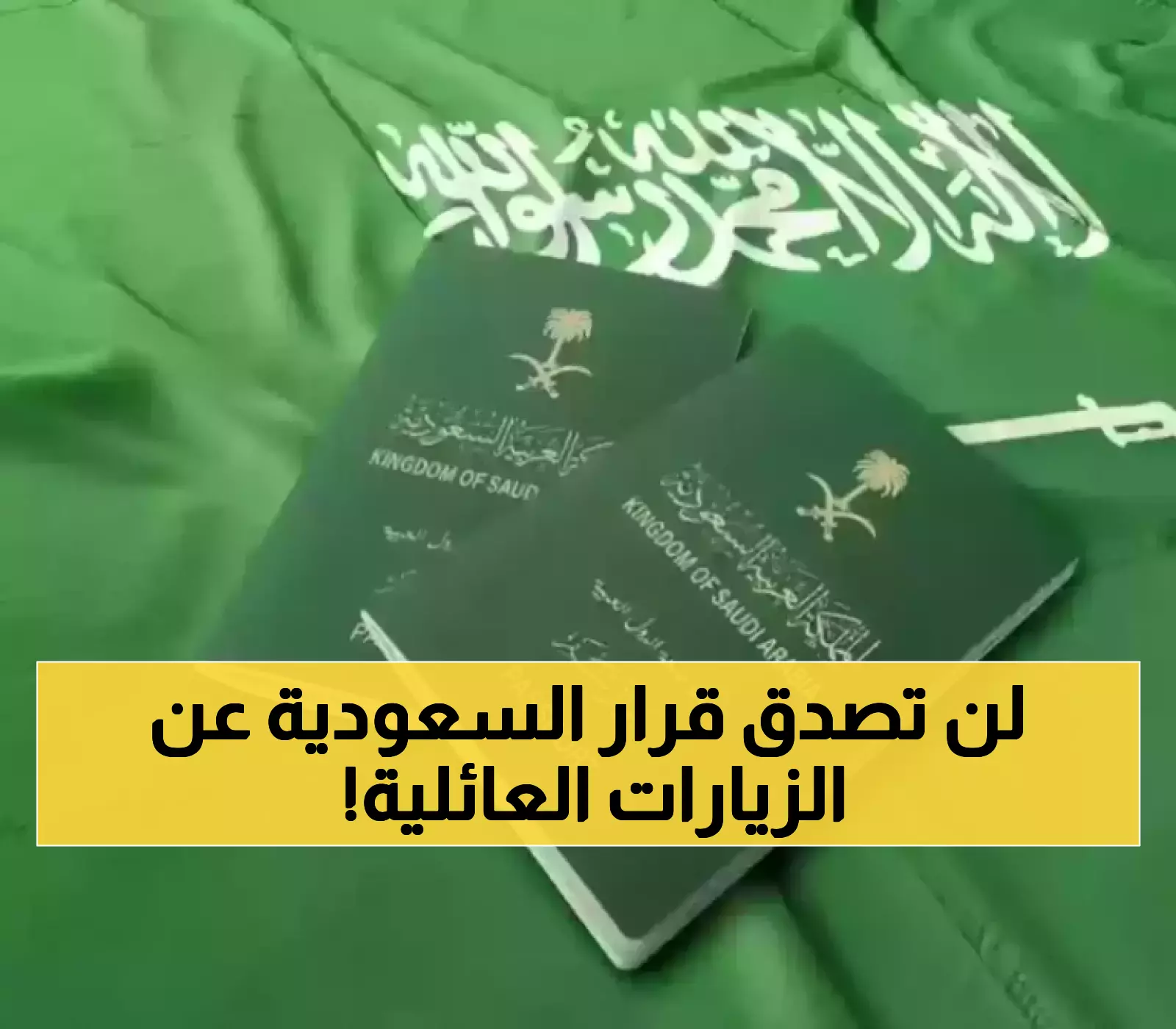 شاهد: السعودية تتخذ قرارًا بوقف الزيارة العائلية المتعددة