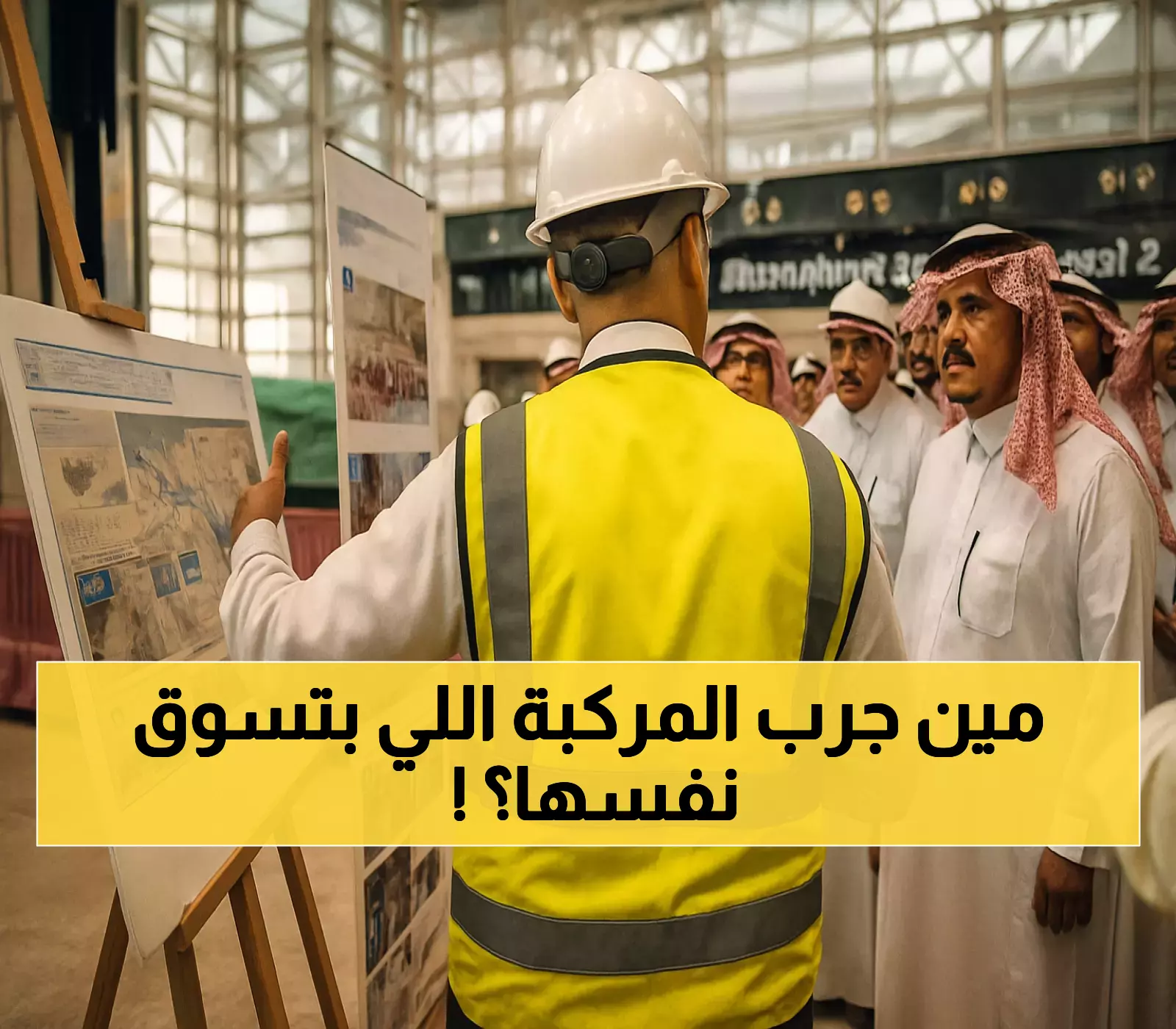 نائب أمير الرياض يقود مركبة ذاتية القيادة في جولة بمطار الملك خالد.. والهدف 185 مليون مسافر بحلول 2050