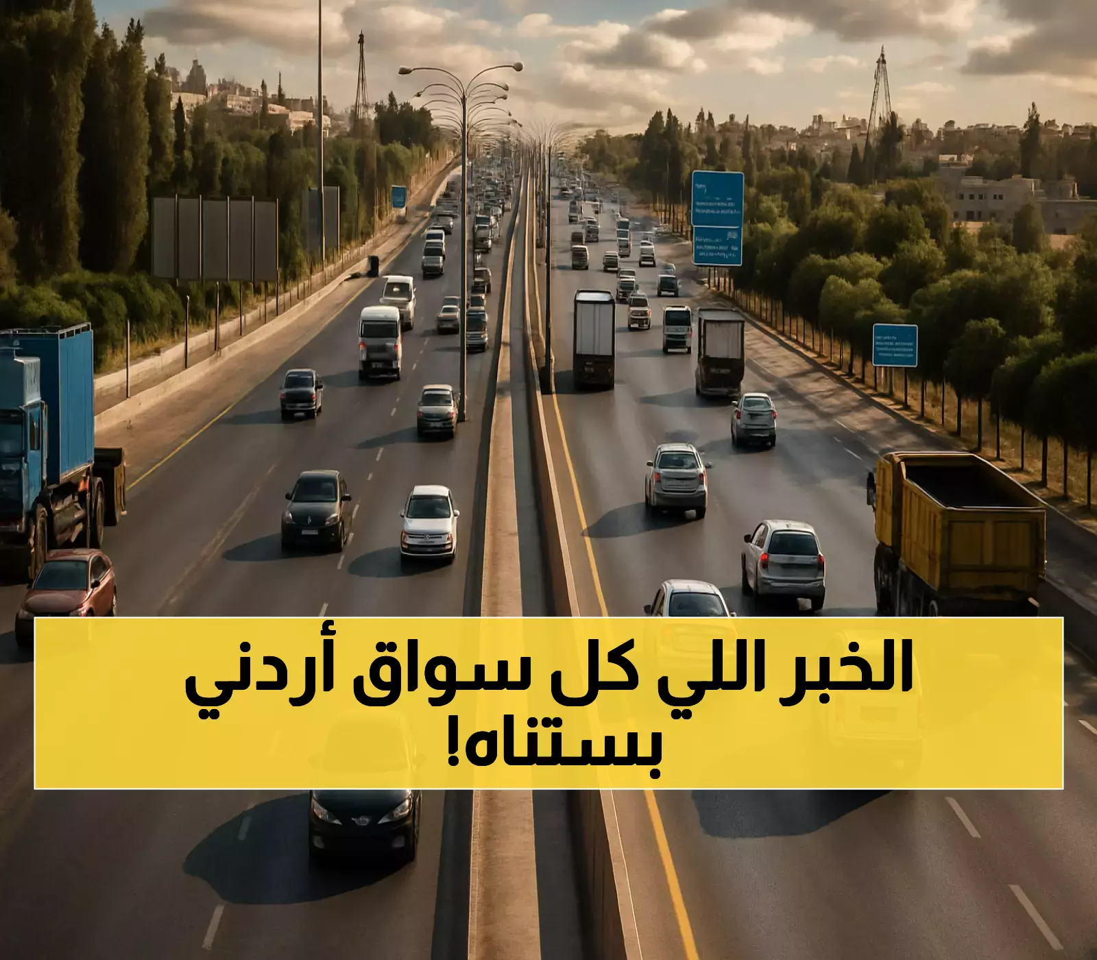قرار جديد: شطب مخالفات السير في الأردن يعمّ فرحة السائقين