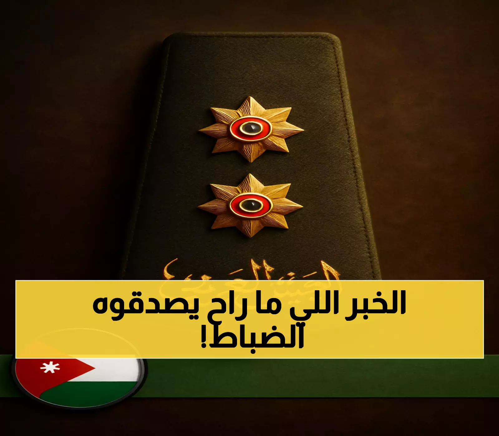 إعلان: زيادات جديدة في رواتب ضباط الجيش الأردني