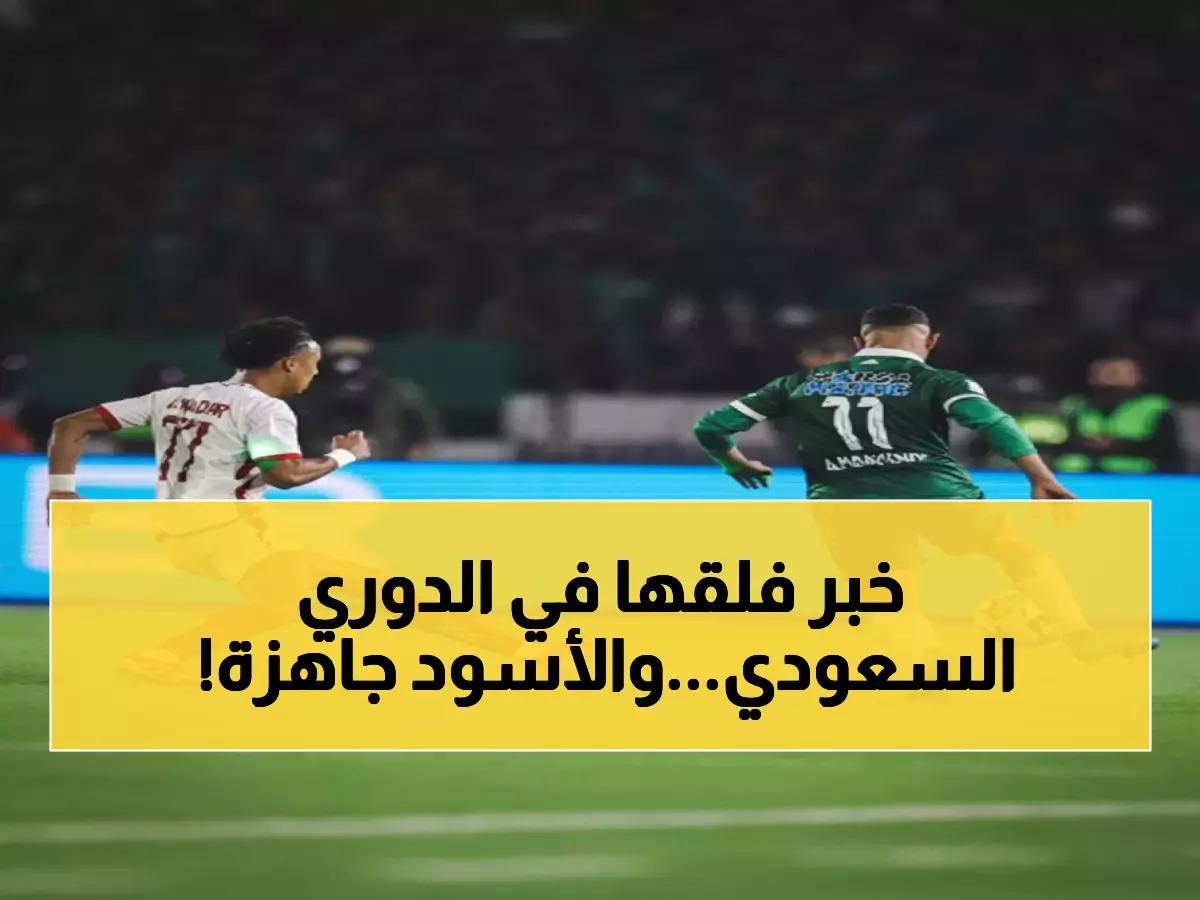 حصري: الرجاء المغربي ينطلق لـ"السعودية تور 2025"... مكة وجدة تستضيفان معارك نارية ضد الوحدة والأهلي!