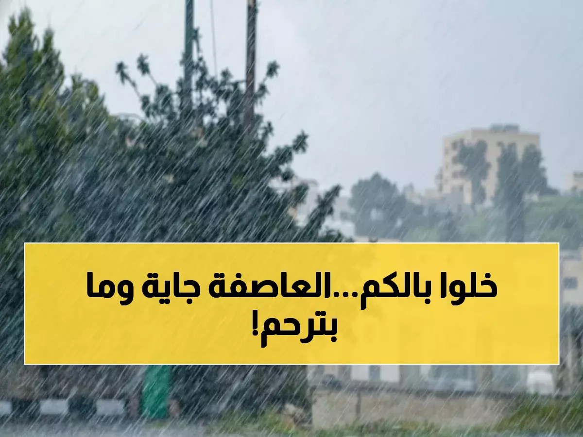 عاجل: عاصفة جوية مدمرة تضرب الأردن خلال ساعات... تحذيرات حكومية من كارثة طبيعية والجيش يرفع الجاهزية!