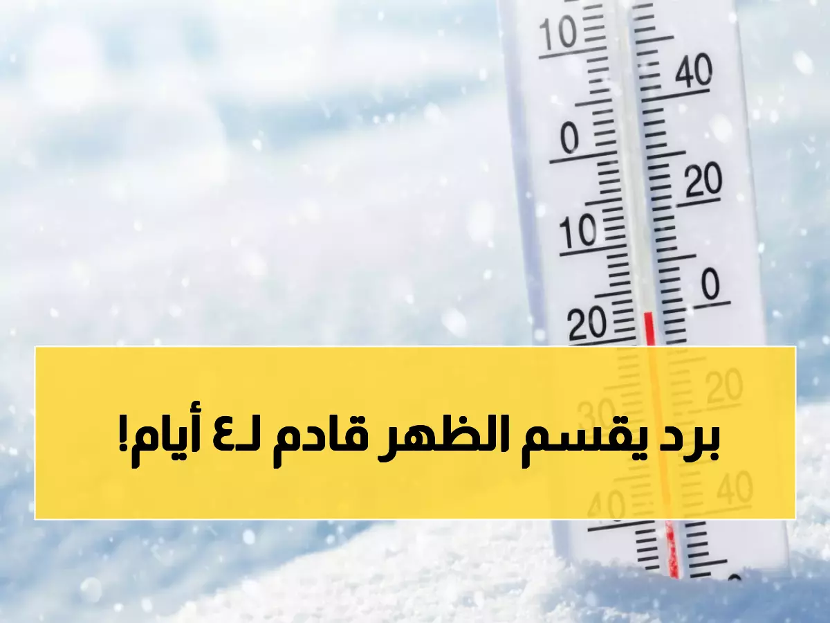 عاجل: موجة برد قارسة تضرب المملكة 4 أيام متتالية... الأرصاد تحذر من الصقيع والانجماد!
