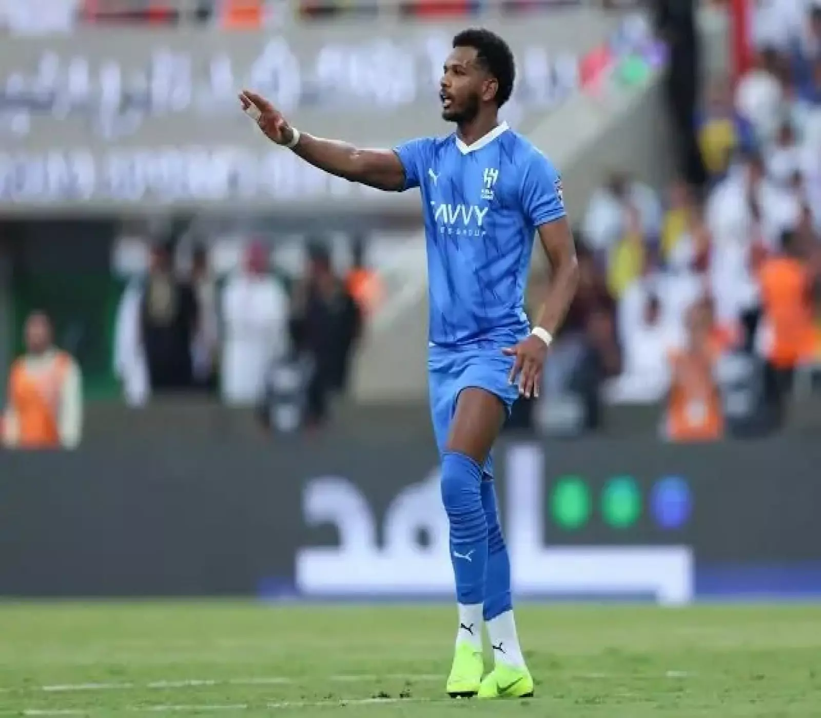 علي البليهي لاعب الهلال السعودي