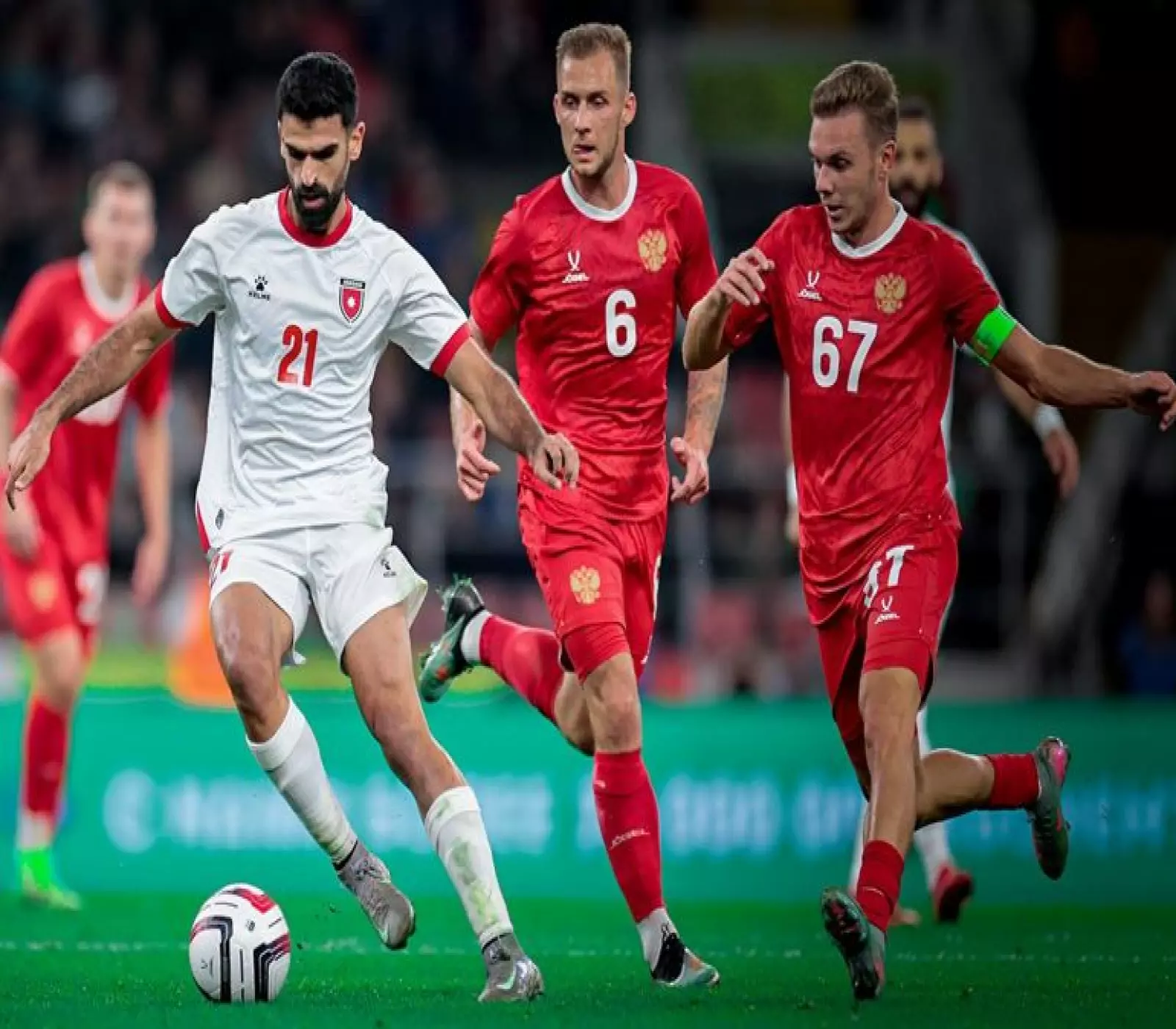 مباراة الأردن وروسيا
