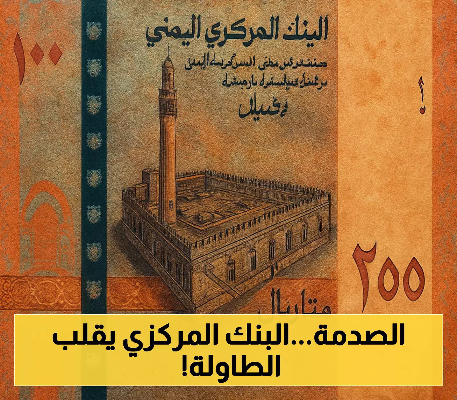 قرار جديد للبنك المركزي بصنعاء يقضي بتحديث إجراءات استبدال الأوراق النقدية !