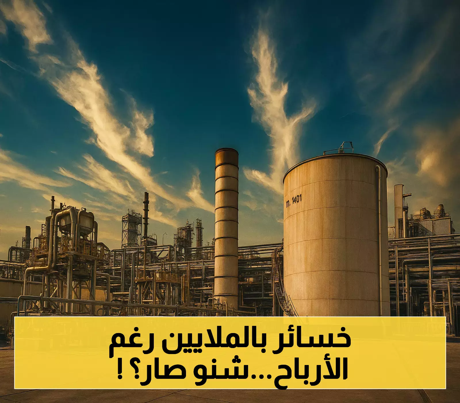 إعلان مفاجئ بالأرقام: "سبكيم" السعودية تدخل دوامة "الخسائر الفادحة" رغم ارتفاع إيراداتها 7.7% !