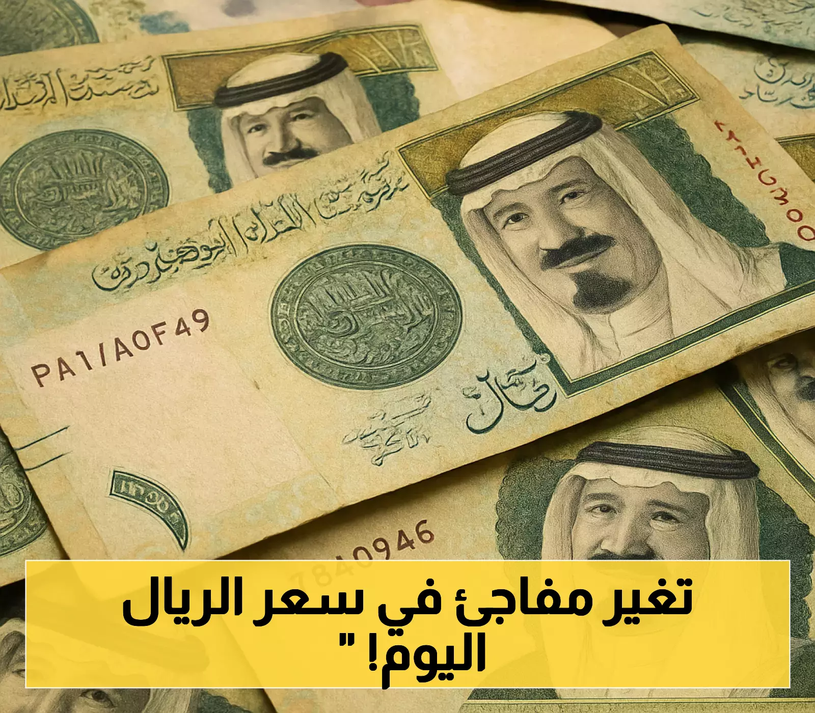 شاهد: الريال السعودي في عدن وحضرموت يتغير اليوم!