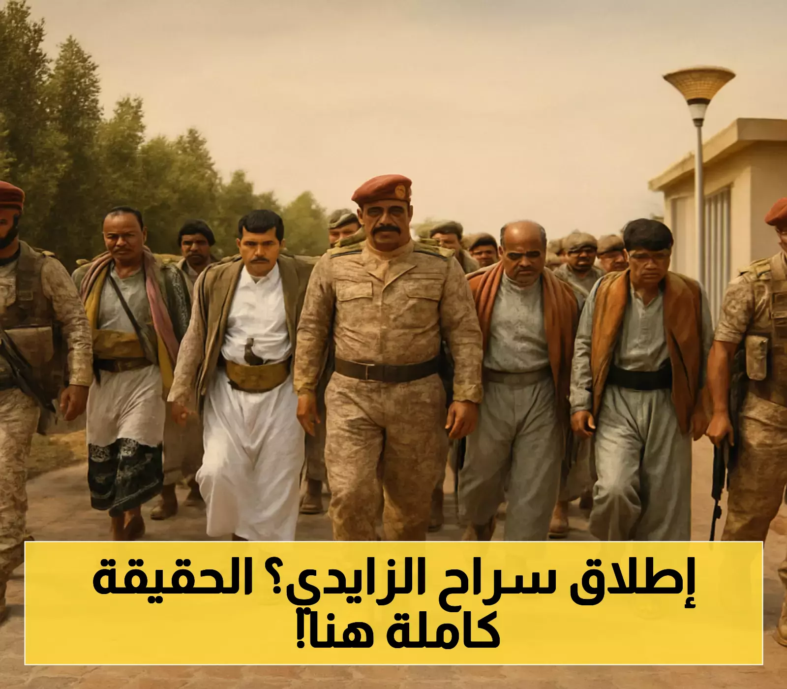 هل أُطلق سراح القيادي الحوثي محمد الزايدي؟ قائد محور الغيضة يحسم الجدل ويكشف حقيقة استمرار احتجازه