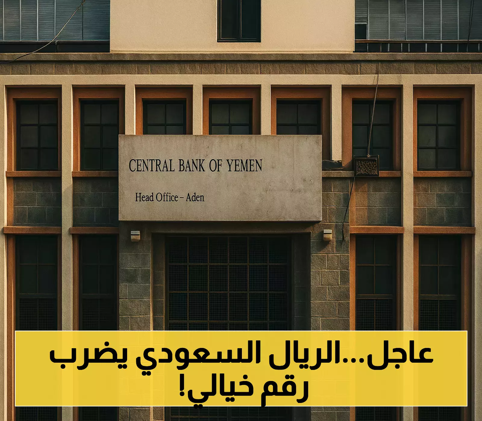 البنك المركزي اليمني بعدن يضع سقفاً أعلى "غير مسبوق" لشراء الريال السعودي.. تعرف على السعر الرسمي الجديد