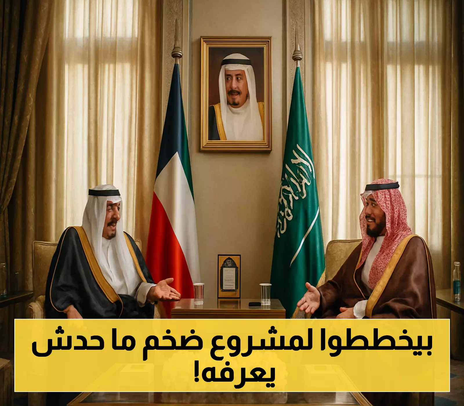 ولي العهد السعودي يستقبل رئيس وزراء الكويت في نيوم.. 3 مسؤولين استثماريين يحضرون اللقاء وتوجه نحو شراكة استراتيجية جديدة
