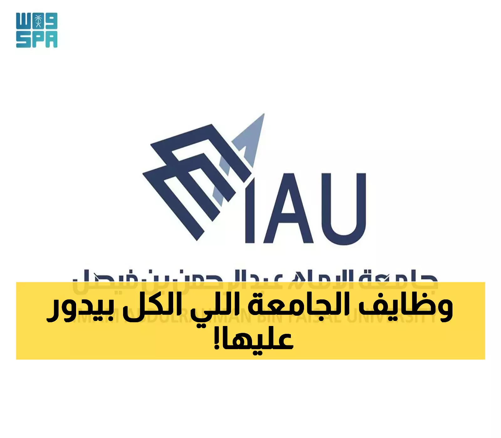 فرصة ذهبية.. 55 وظيفة شاغرة في جامعة الإمام عبدالرحمن بن فيصل – التفاصيل كاملة