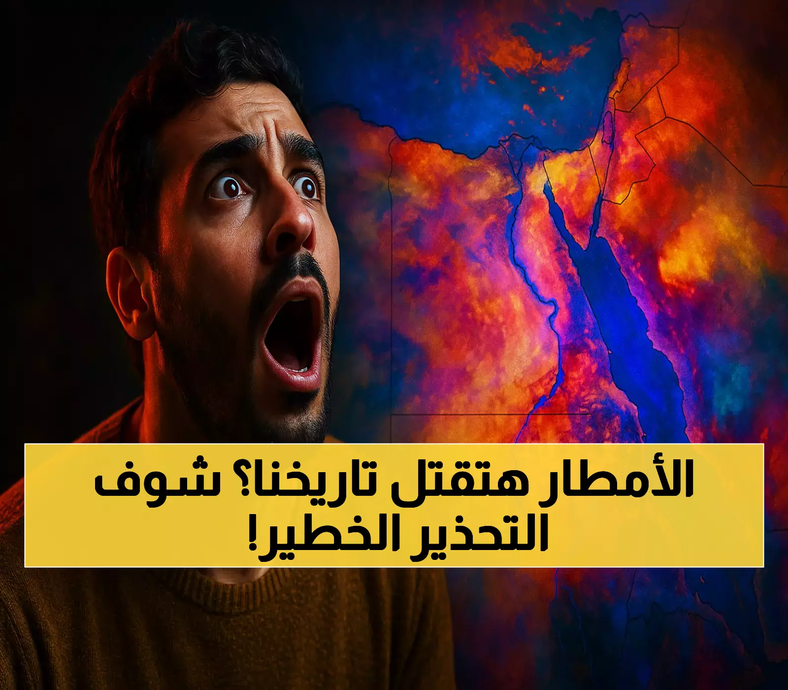 تحذيرات حمراء من الأرصاد الجوية: "أمطار الأيام الستة" وسيولها الاستثنائية تهدد عدة دول عربية وارتفاع الأمواج لـ3.5 متر !
