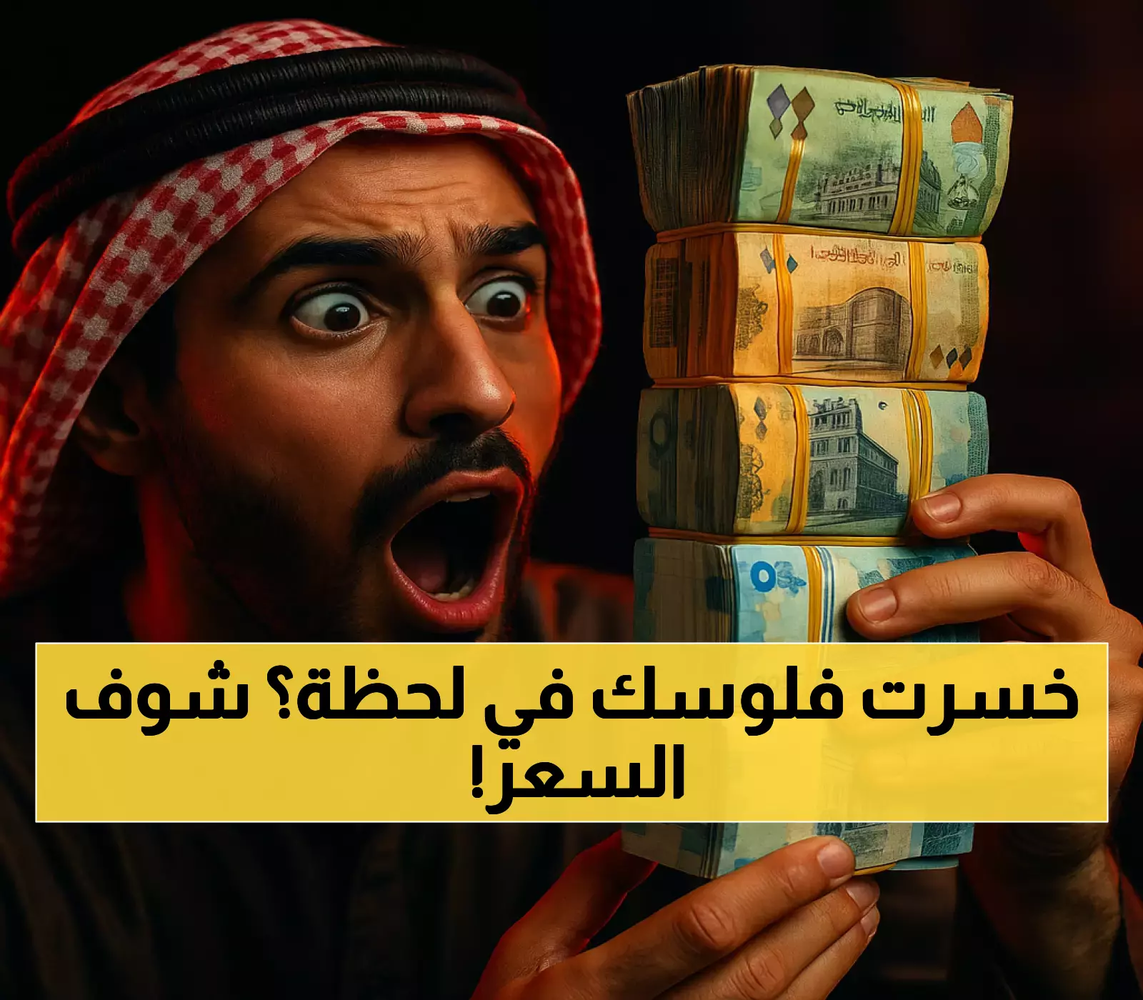 صدمة مسائية للريال اليمني وفارق سعر صرف الدولار بين عدن وصنعاء يقفز إلى1092 ريالاً!