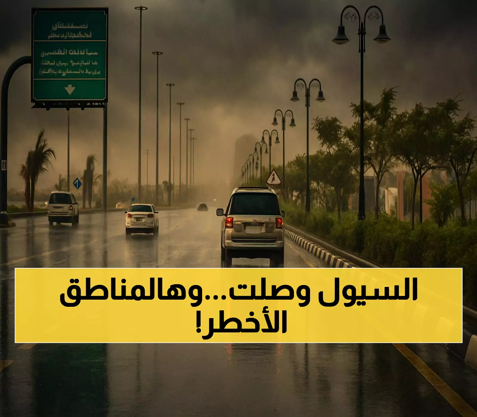 السيول والأمطار الغزيرة تضرب عدة مناطق سعودية وتحذير رسمي للمواطنين بالابتعاد عن هذه المناطق الخطرة!