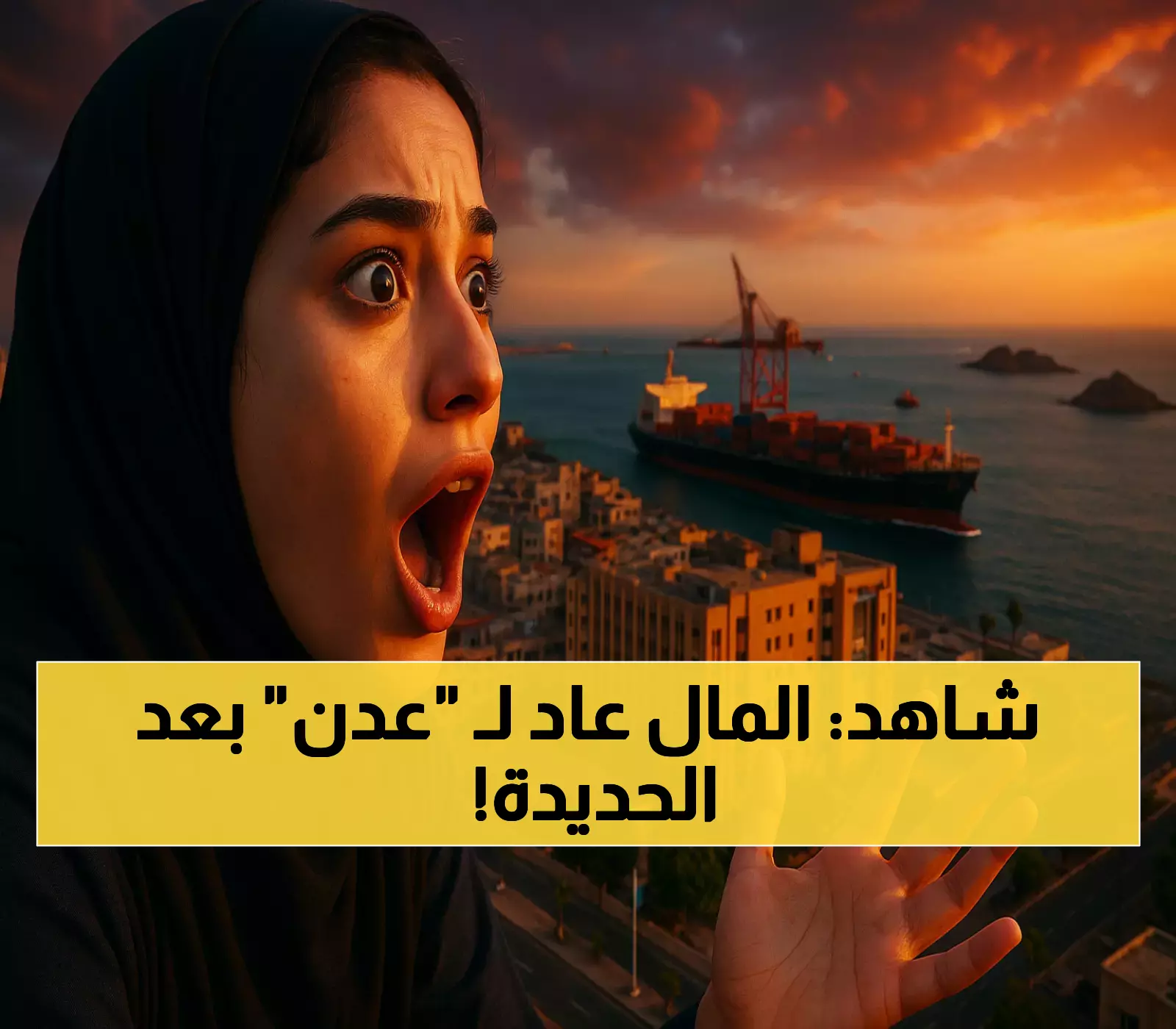 شاهد بالصور والأرقام: انتعاش تجاري كبير وغير مسبوق في عدن وموانئها عقب إغلاق ميناء الحديدة !