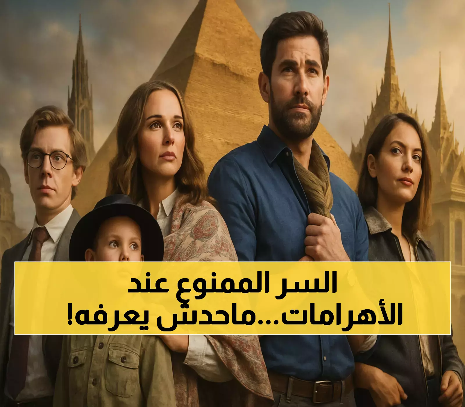 مصر تنافس عالمياً: كيف تحول تصوير مشاهد خطيرة بالأهرامات إلى ترشيح لجائزة LMGI لفيلم Fountain of Youth؟