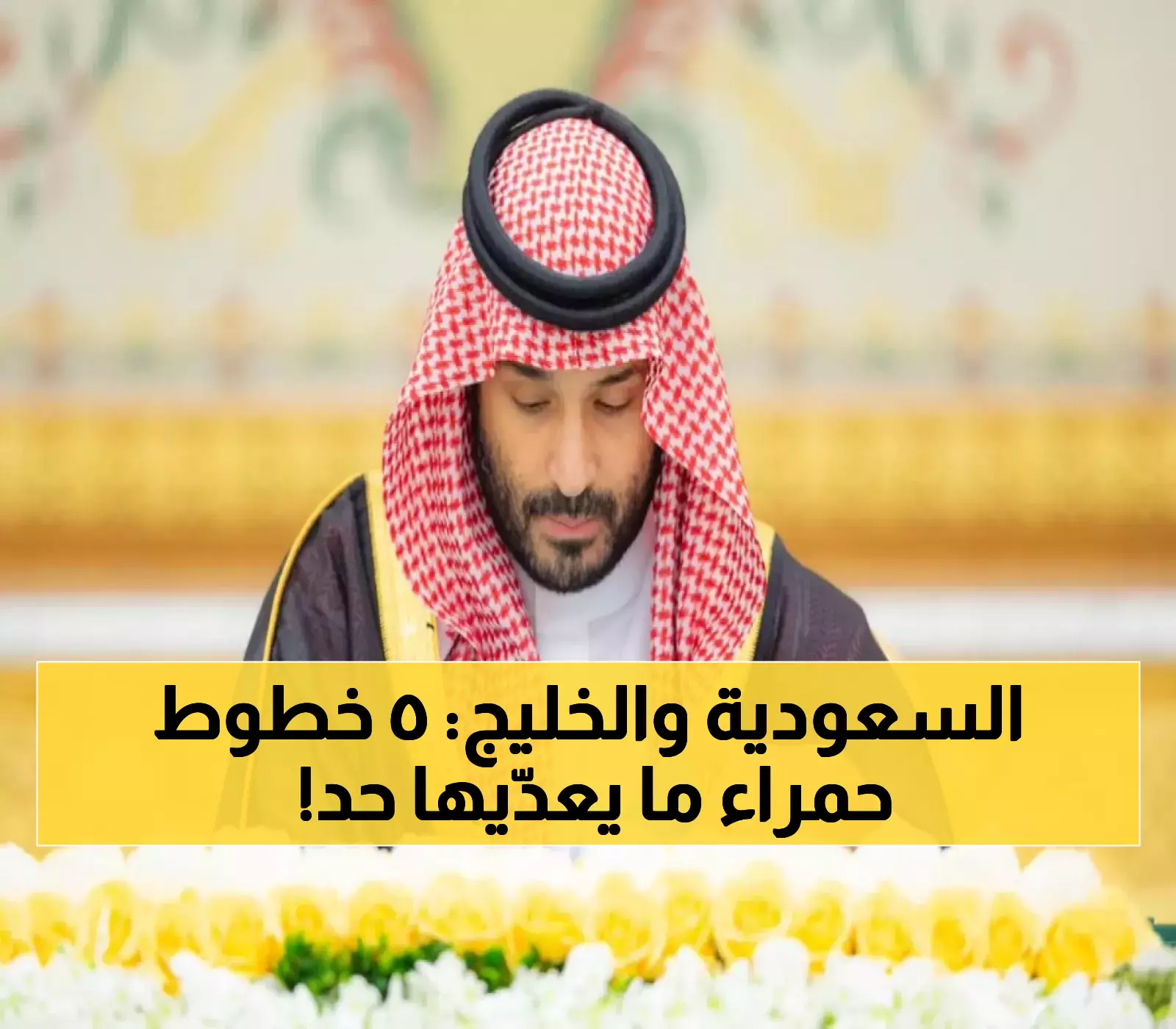 السعودية ودول الخليج تشدد على حل الدولتين وترسم 5 خطوط حمراء للأمن الإقليمي