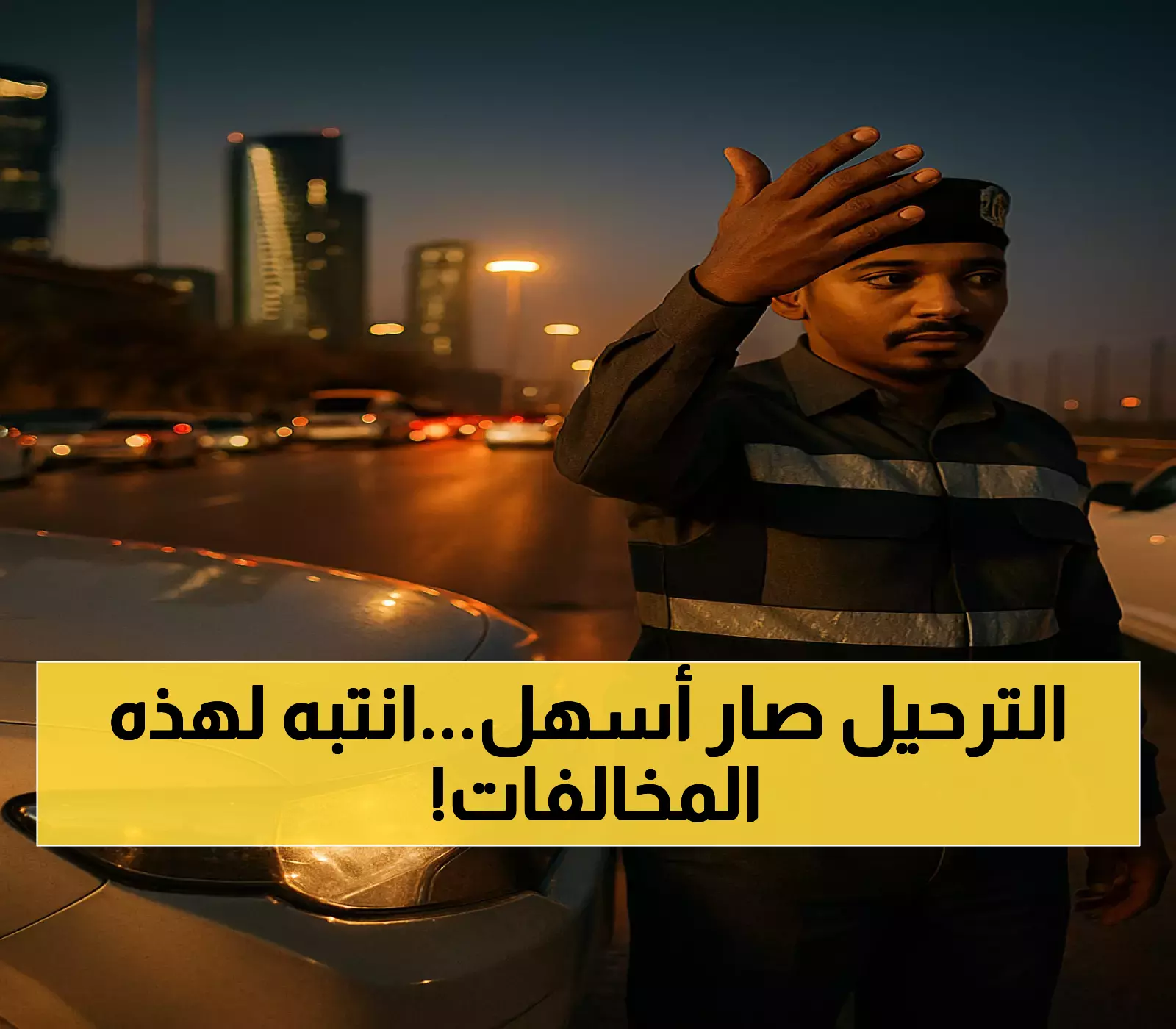 خطير للمقيمين: 7 مخالفات مرورية تؤدي مباشرة للترحيل من السعودية بعد تعديل المادة 74
