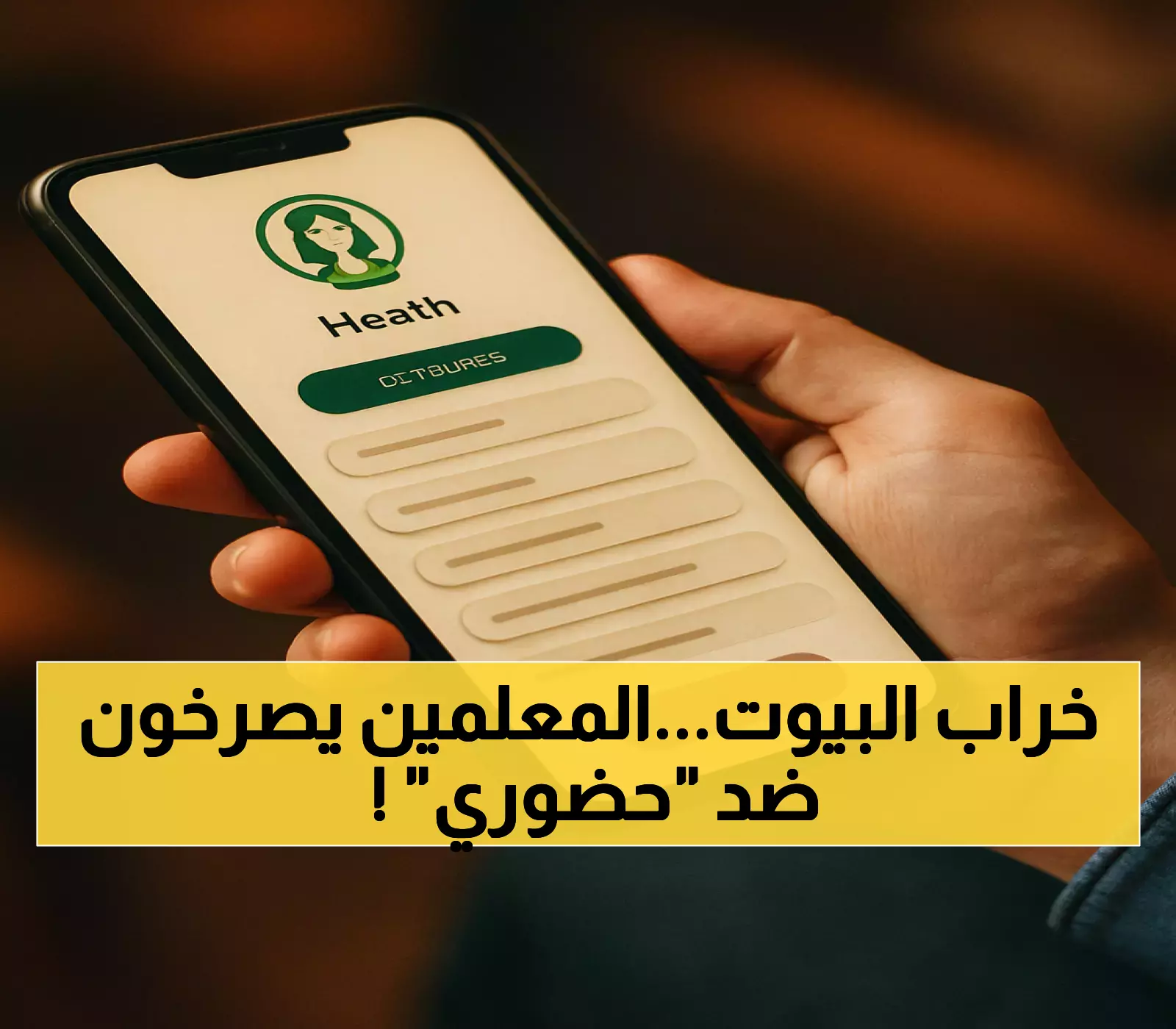 عاجل: انتفاضة المعلمين ضد تطبيق "حضوري"... 7 ساعات إجبارية تشعل الجدل مع التعليم!