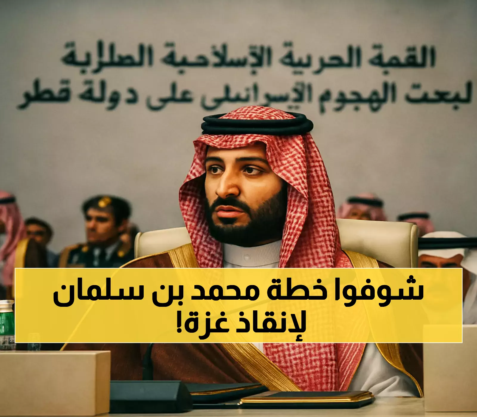 عاجل: ولي العهد السعودي يصل الدوحة لقيادة رد تاريخي… 57 دولة عربية وإسلامية تتحد ضد الهجوم الإسرائيلي!