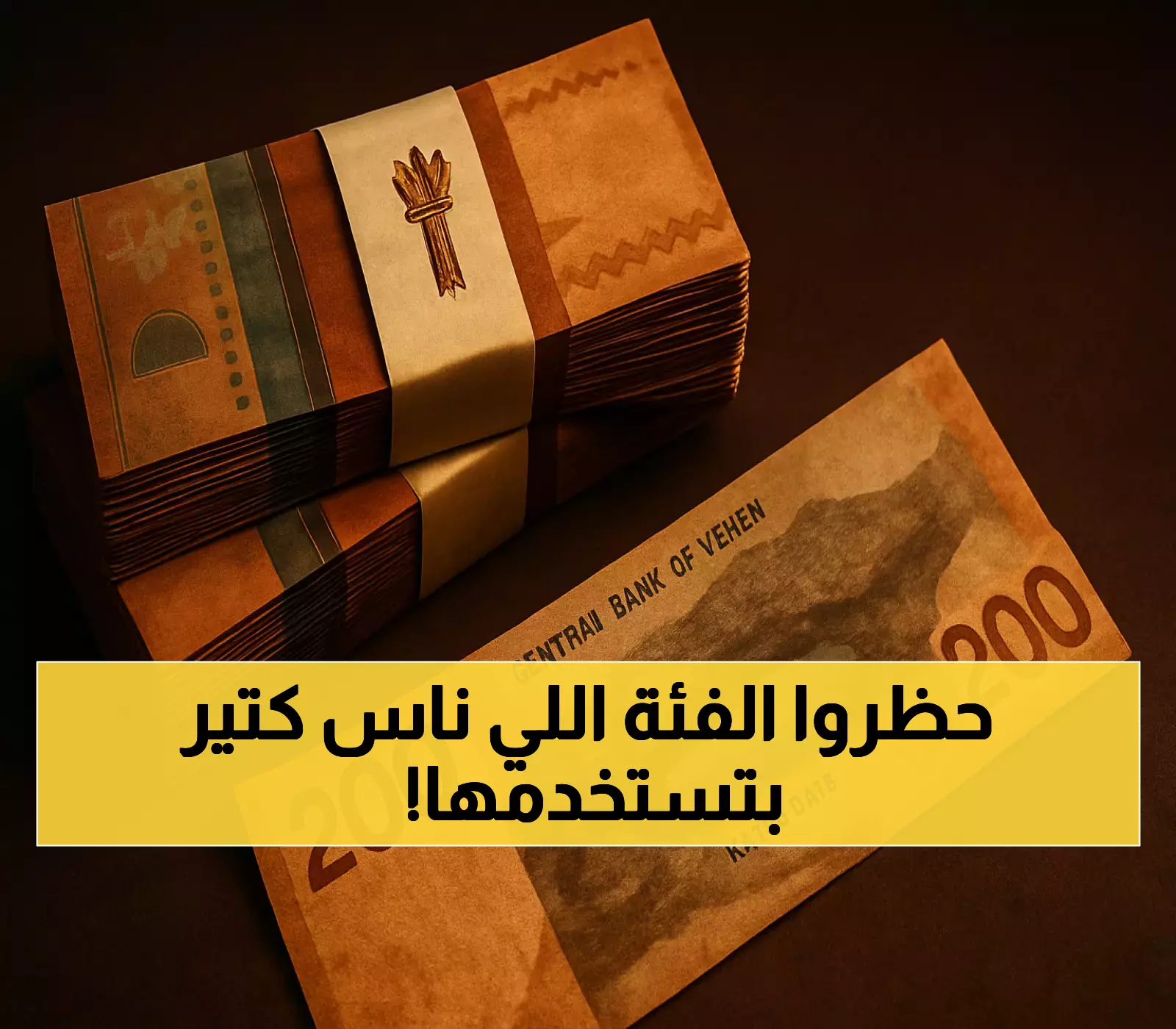 عاجل: صنعاء تحظر "أبو 200 ريال" نهائياً... ملايين اليمنيين في مأزق اقتصادي جديد!