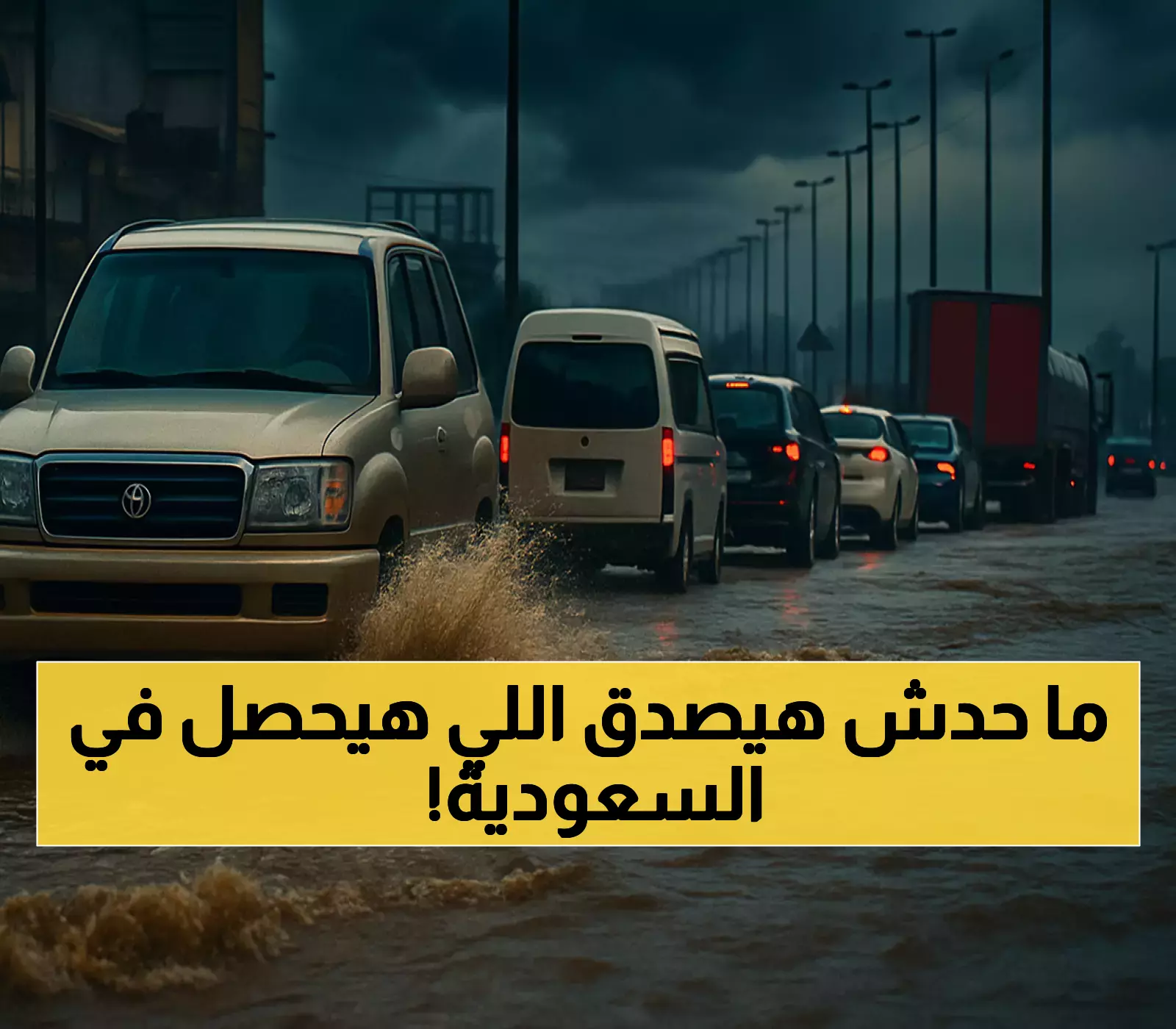 عاجل: عاصفة مدمرة تجتاح السعودية لـ6 أيام… رياح 60 كم/ساعة وسيول جارفة!