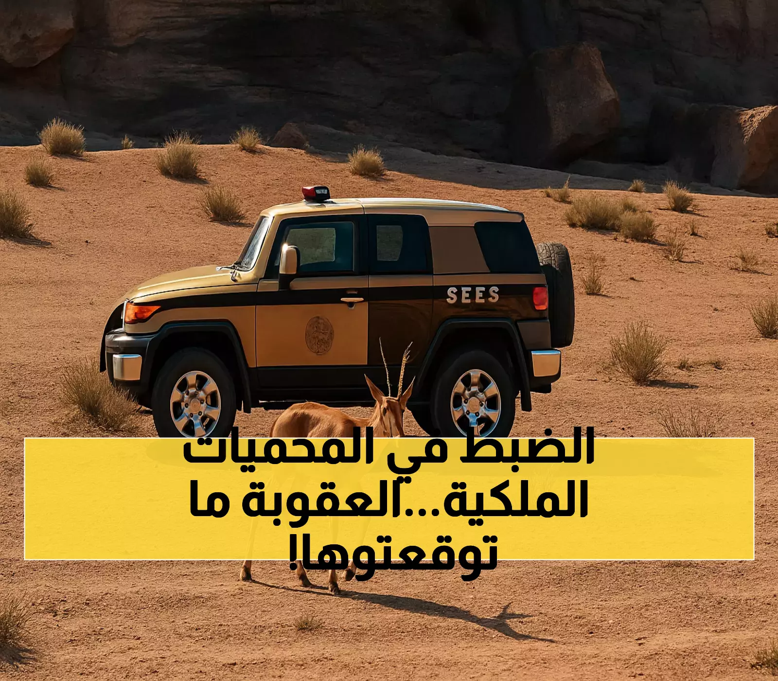 عاجل: الأمن البيئي يشن حملة واسعة ويضبط 3 مخالفين في محميات ملكية... العقوبات صادمة!