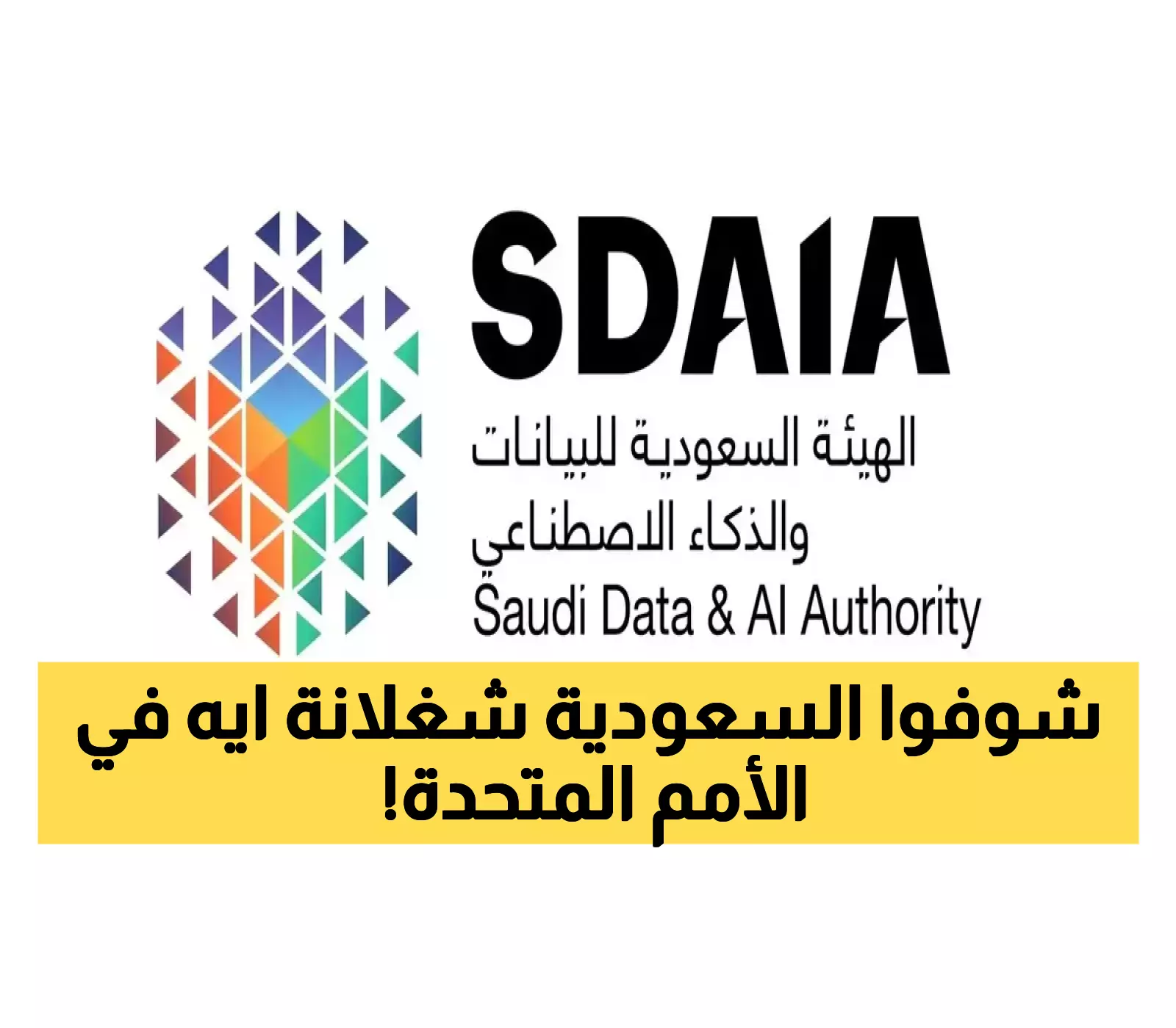 عاجل: سدايا السعودية تقود العالم من قلب الأمم المتحدة... كيف غيّرت وجه الذكاء الاصطناعي عالمياً؟
