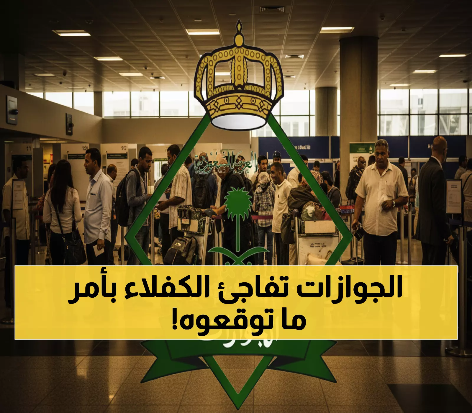 عاجل: الجوازات السعودية تكشف الحقيقة الصادمة... هل تظن أن خروج العامل نهائياً يعفيك من المسؤولية؟