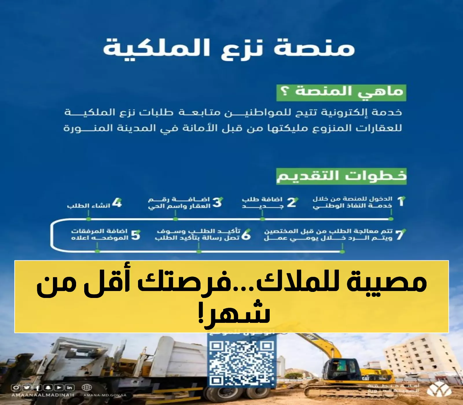 عاجل: هيئة التراث تعلن نزع ملكية عقارات بالمدينة المنورة والقريات - 30 يوماً فقط للملاك!