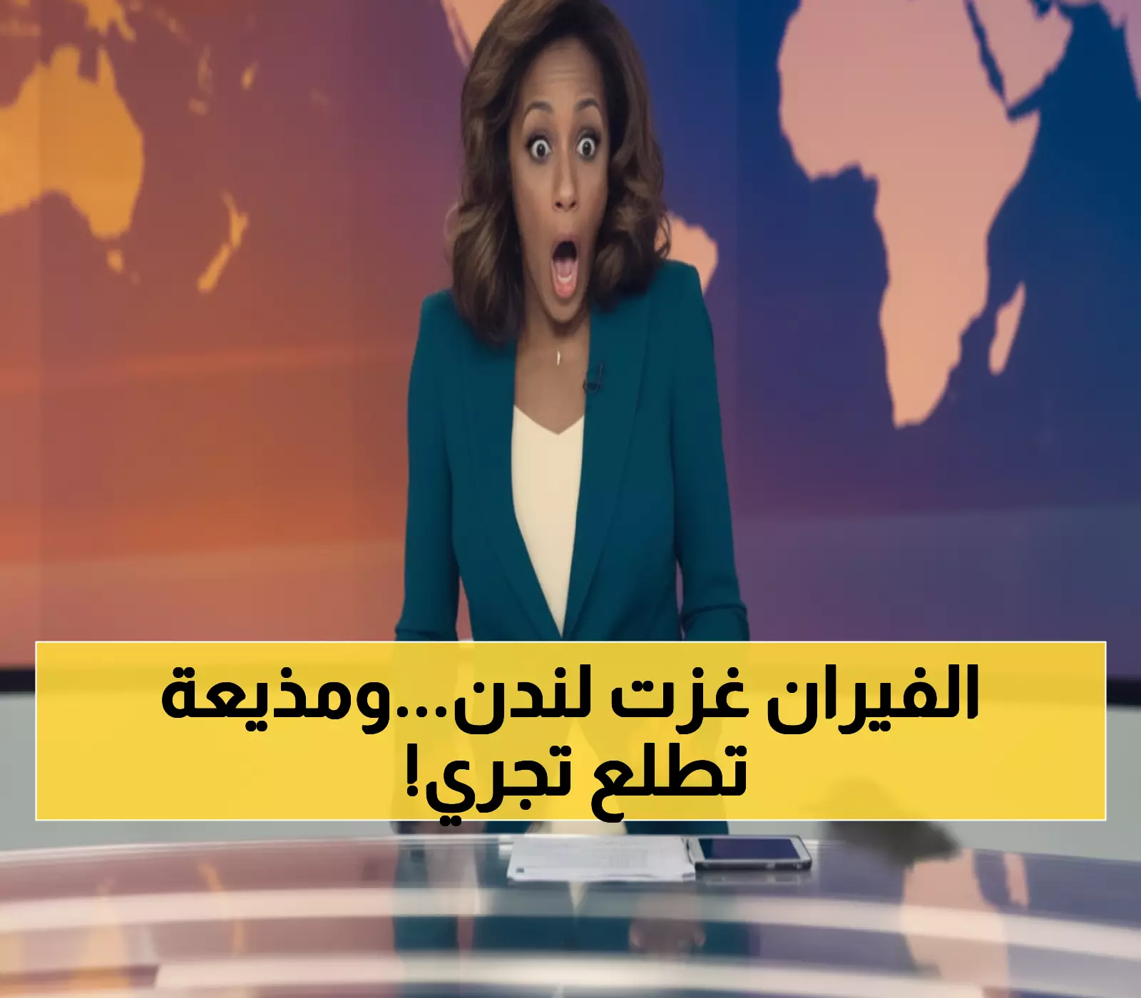 عاجل: 20 مليون فأر في لندن يصلون للجزيرة… مذيعة تهرب مذعورة والجمهور يشكك: حقيقي؟