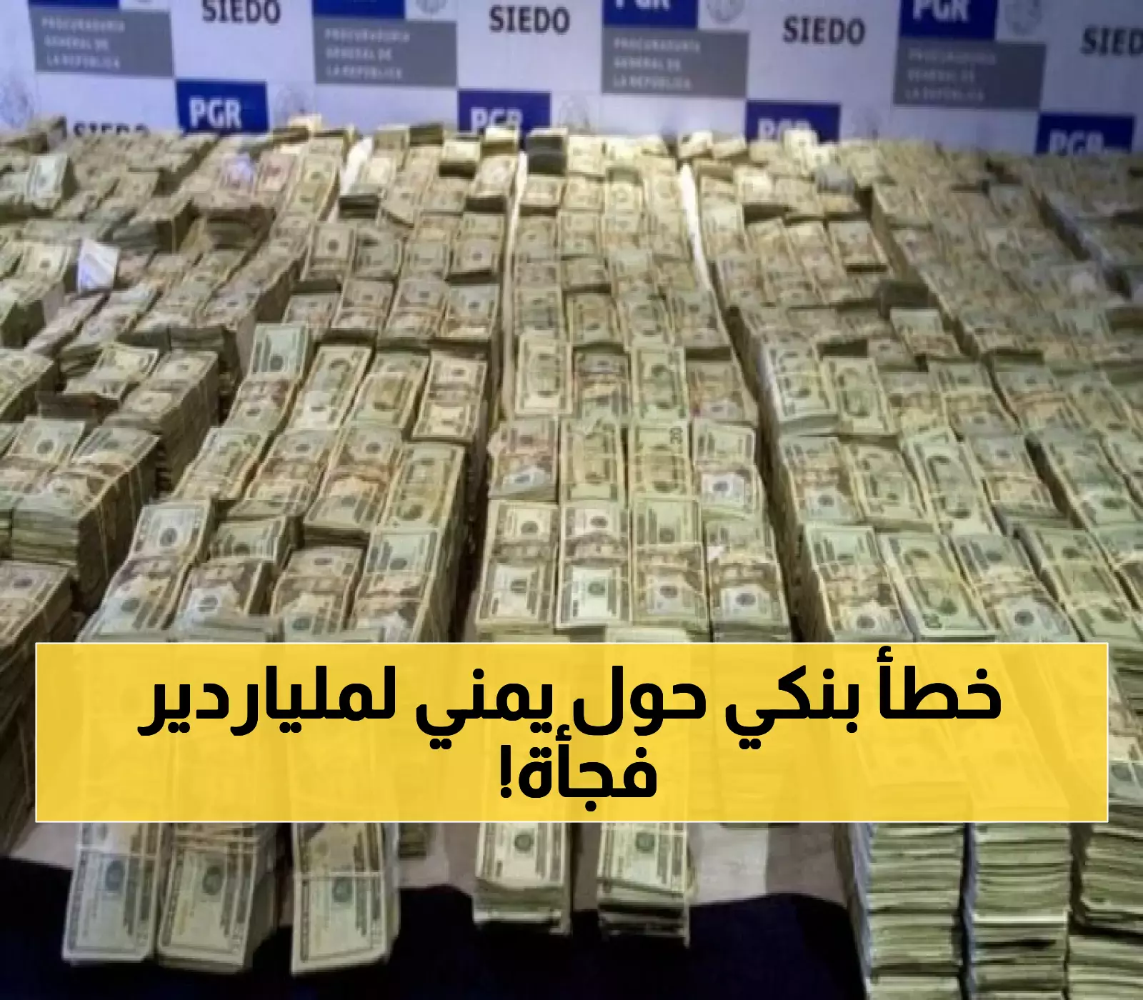 غلطة بنكية بسيطة وغير مقصودة في التحويلات المالية تمنح المغترب اليمني ثروة فلكية هائلة!