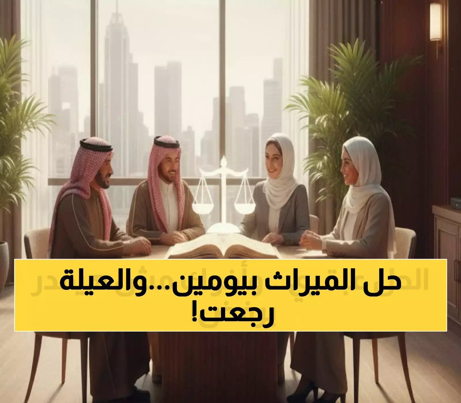 حصري: اكتشف الحيلة القانونية التي تحل أزمة الميراث في يومين… الأسر تتصالح بعد سنوات قطيعة!