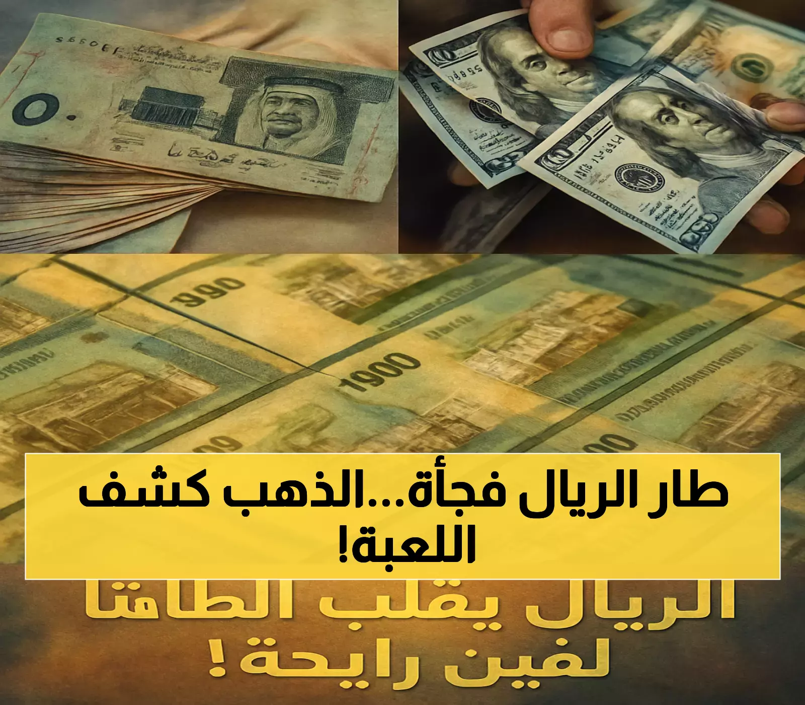 بين الاستقرار والتحسن المفاجئ: فجوة 900 ريال في سعر الدولار بين عدن وصنعاء.. والذهب يكشف عمق الأزمة