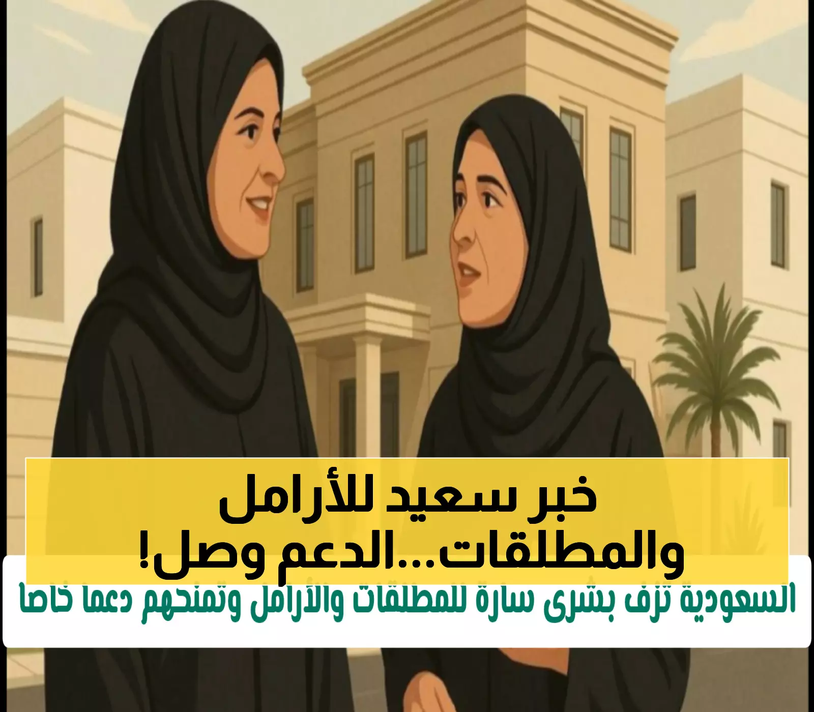 عاجل: قرار سعودي تاريخي يغير حياة الأرامل والمطلقات - دعم مالي ضخم بشروط سهلة… تفاصيل مثيرة!