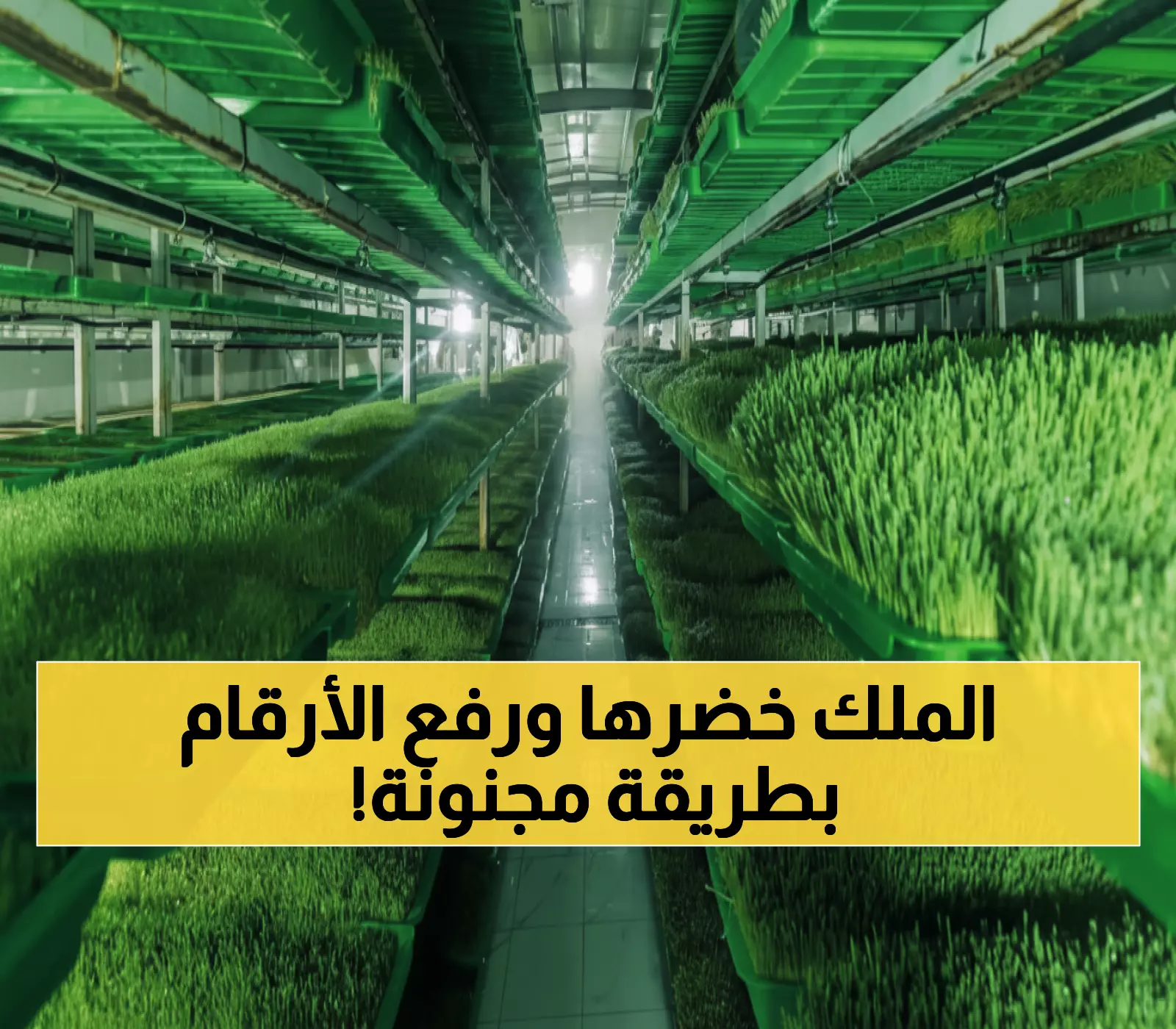 تاريخي: السعودية تحقق قفزة زراعية جنونية بـ118 مليار ريال - الأعلى على الإطلاق!