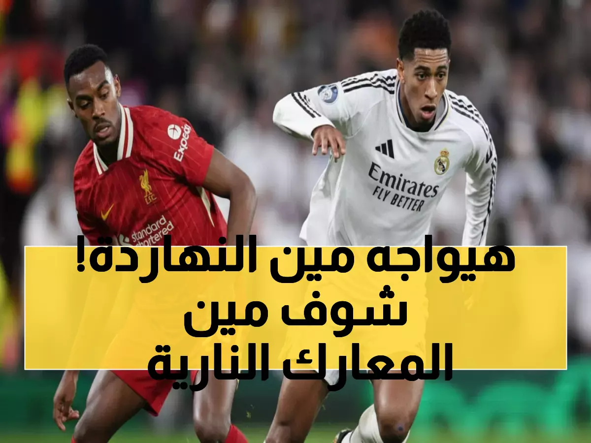 عاجل: ليفربول ضد ريال مدريد وباريس ضد بايرن... معارك نارية تشعل دوري الأبطال اليوم!